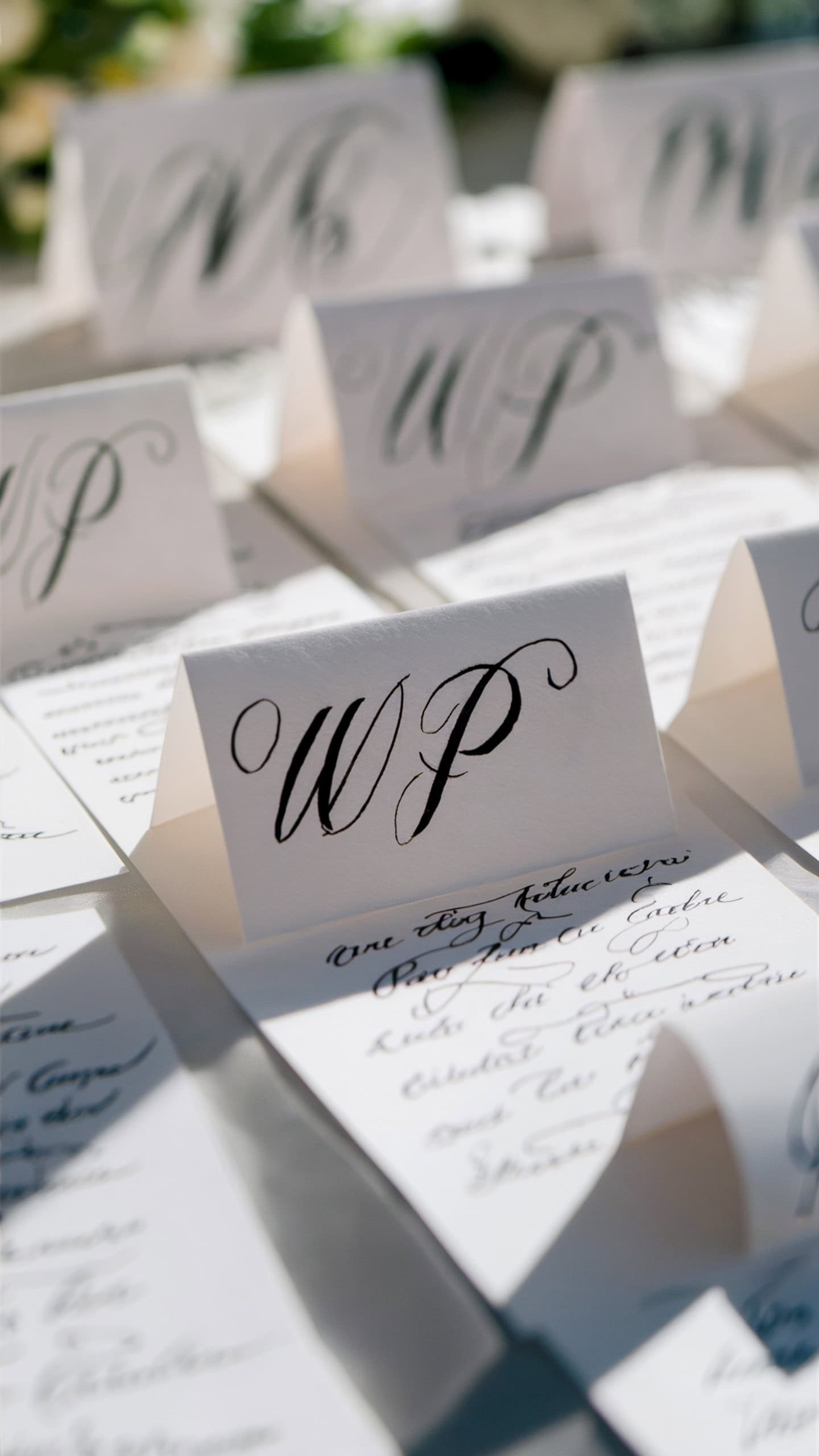 Personalized Name Cards