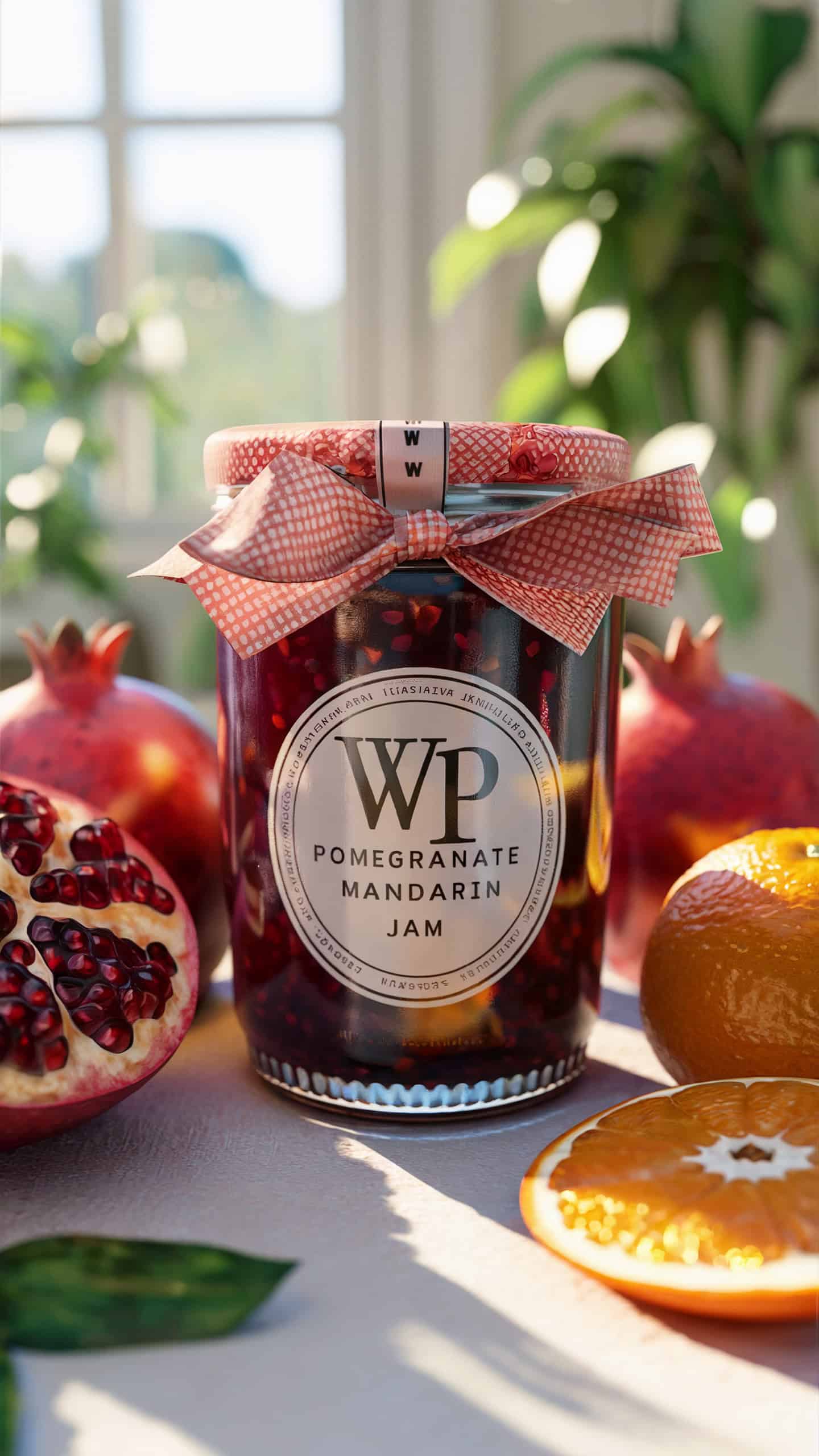 Pomegranate Mandarin Jam