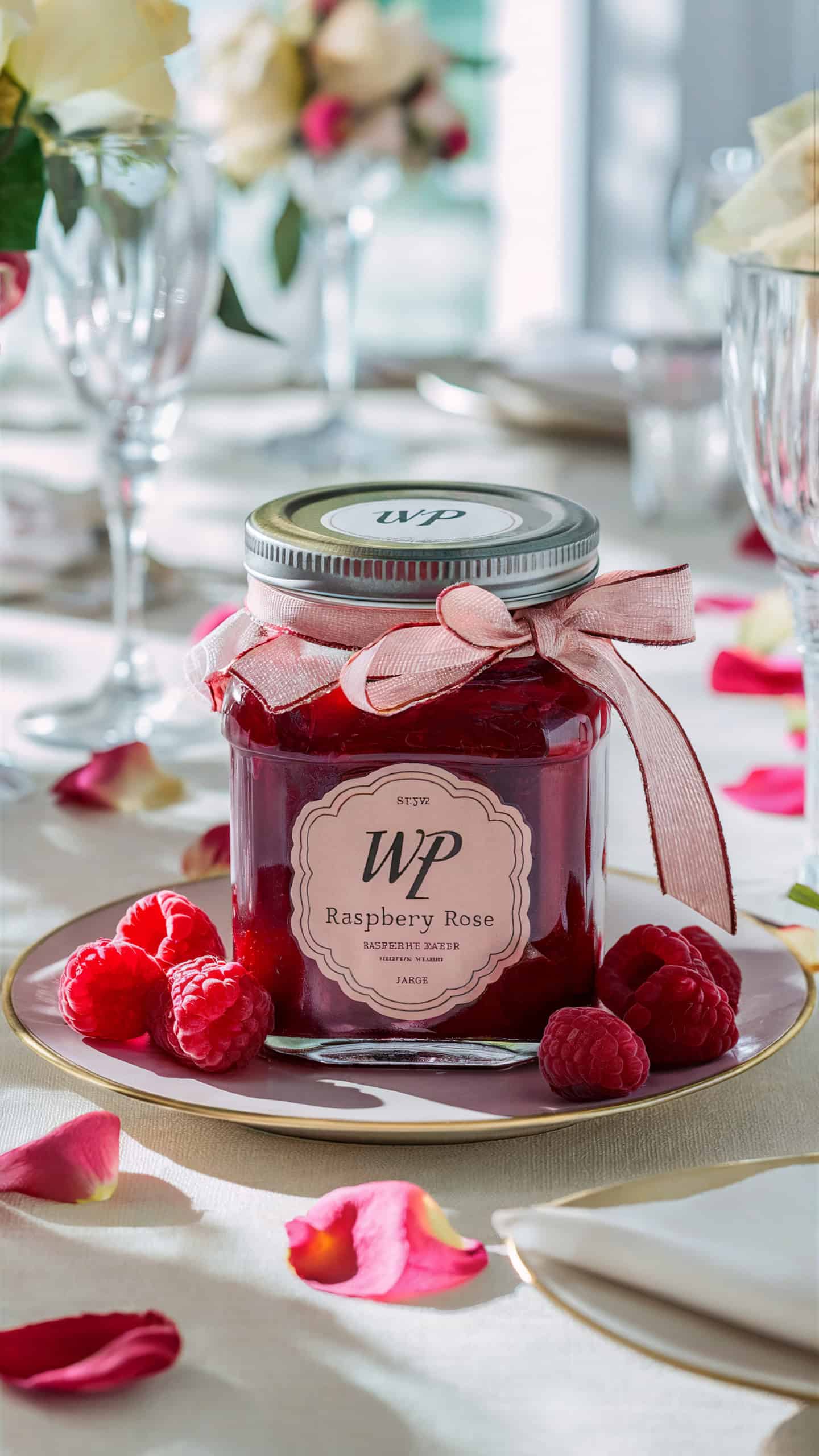 Raspberry Rose Jam