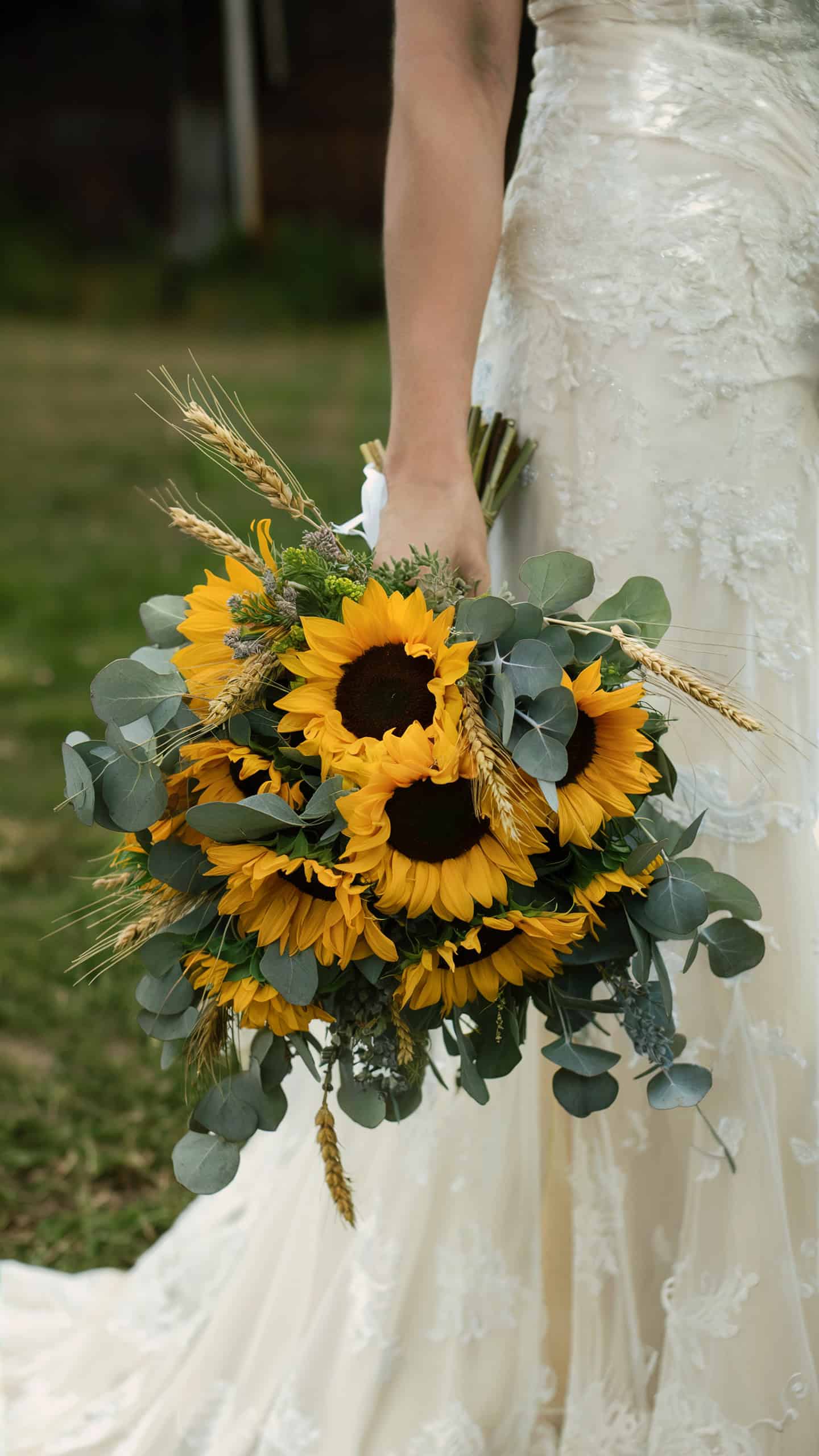 Rustic Sunflower Spray