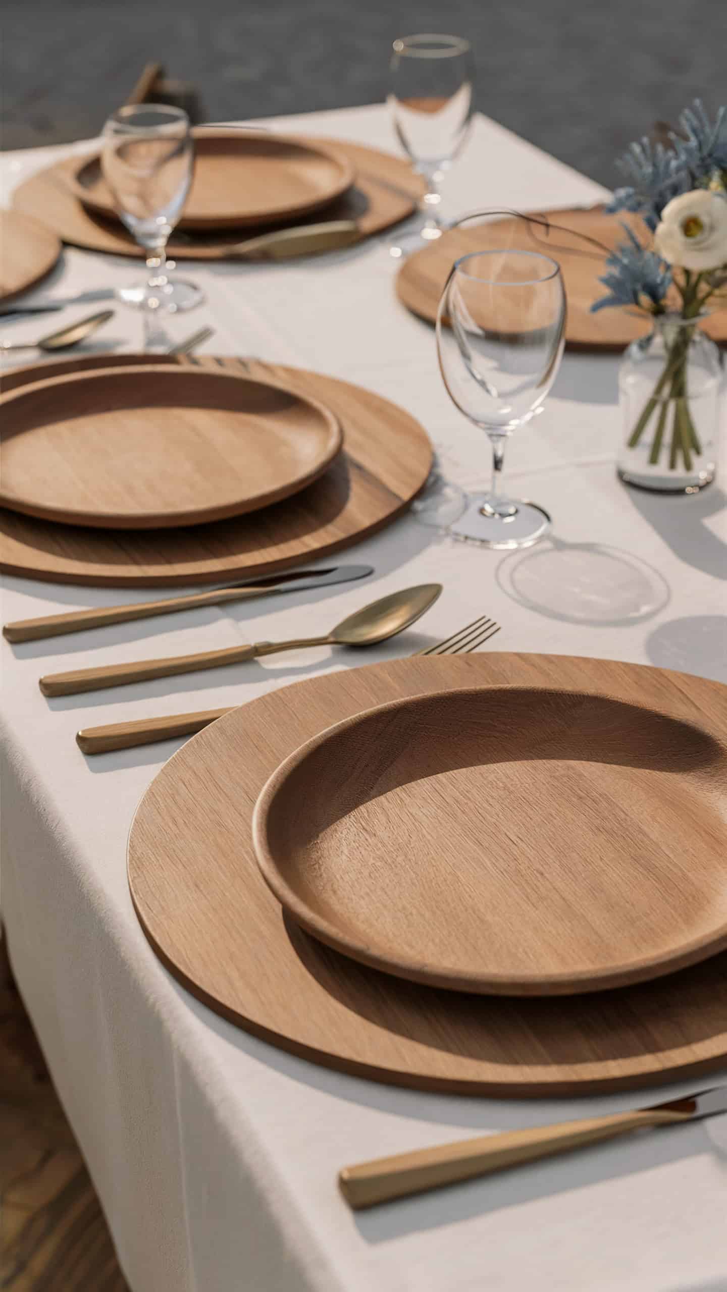 Scandinavian Wooden Placemats
