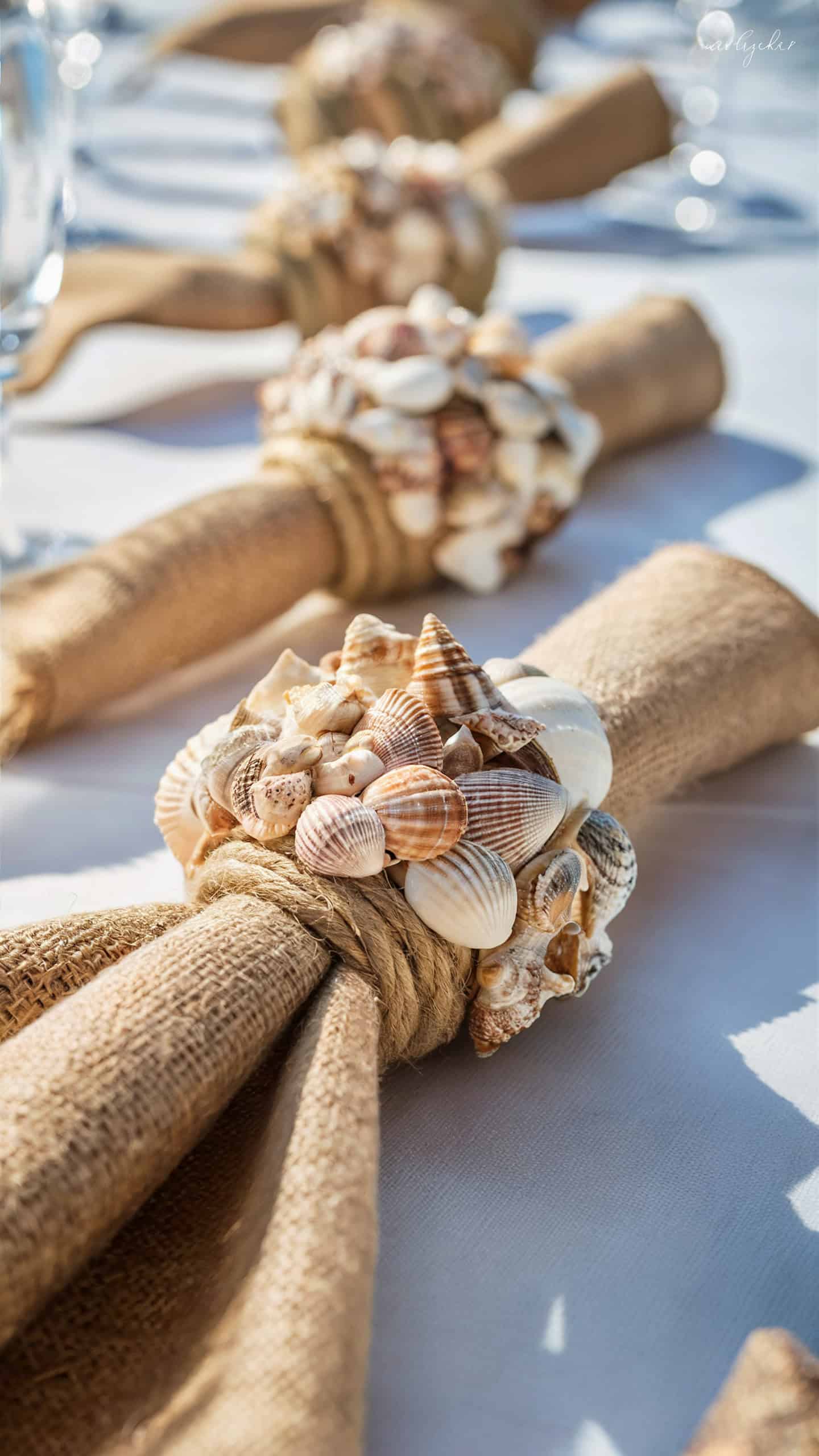 Seashell Napkin Rings