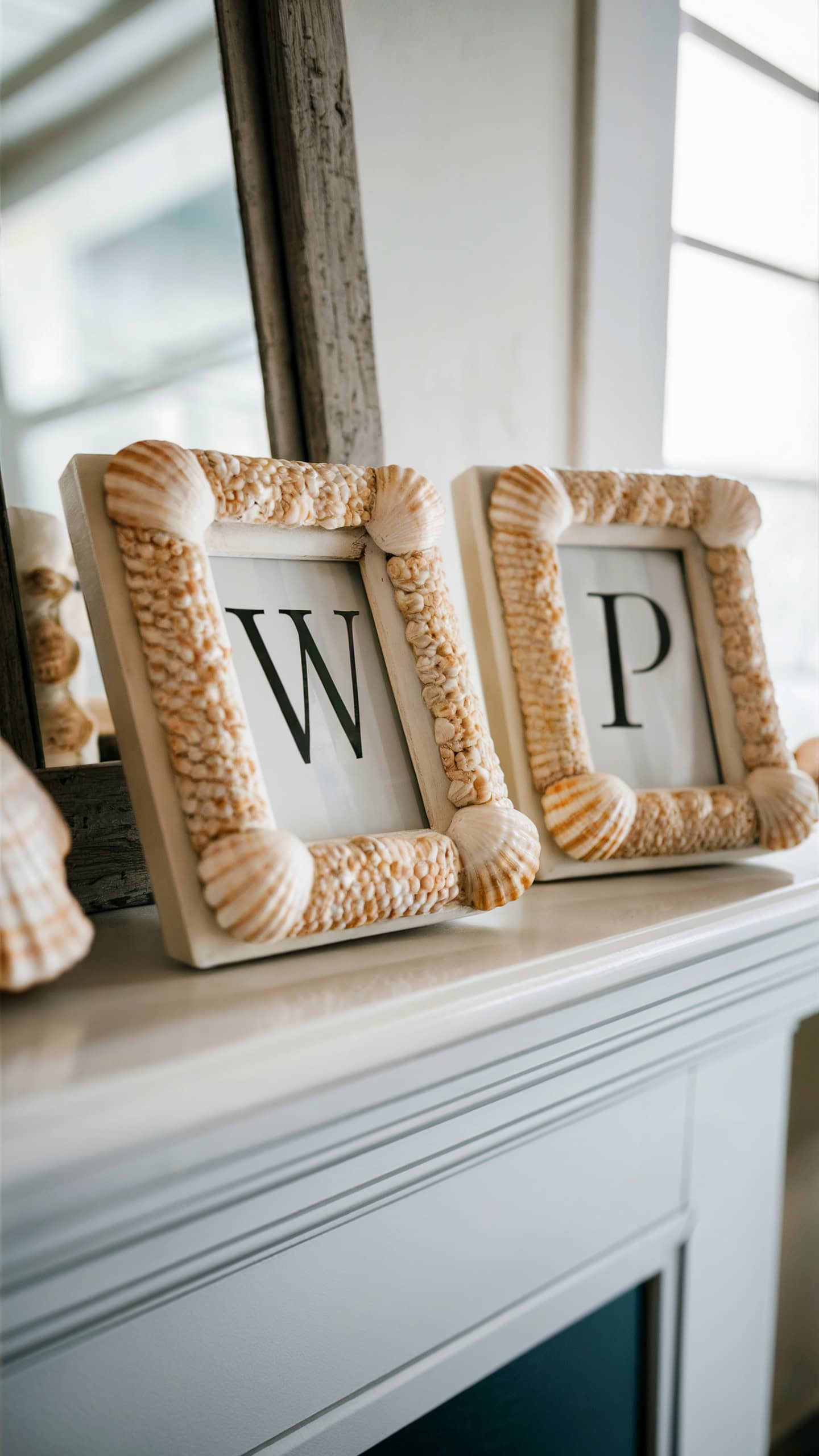 Seashell Photo Frames