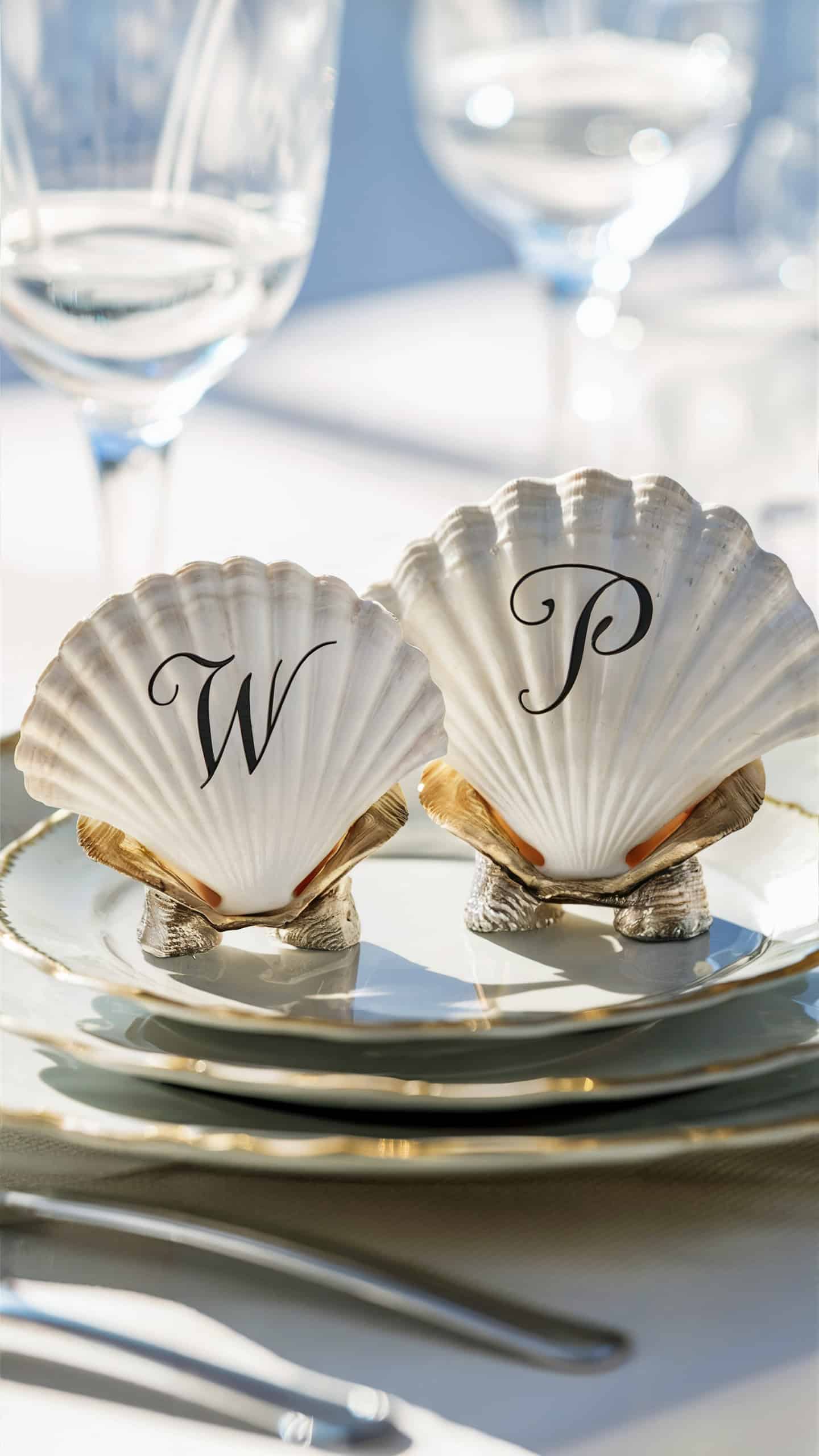 Seashell Place Card Holders