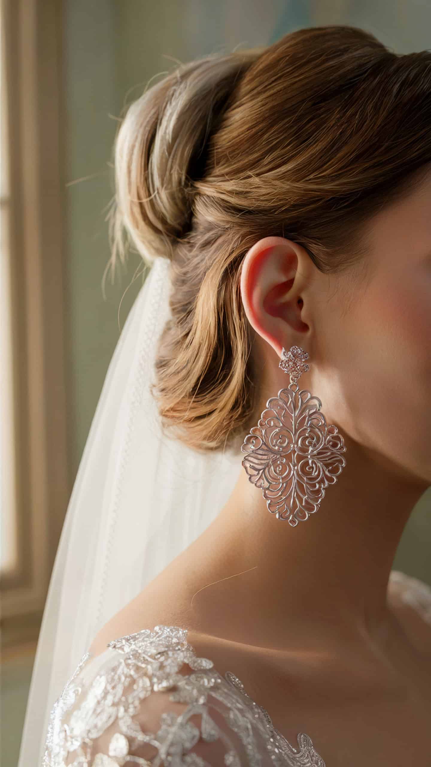 Silver Filigree Earrings