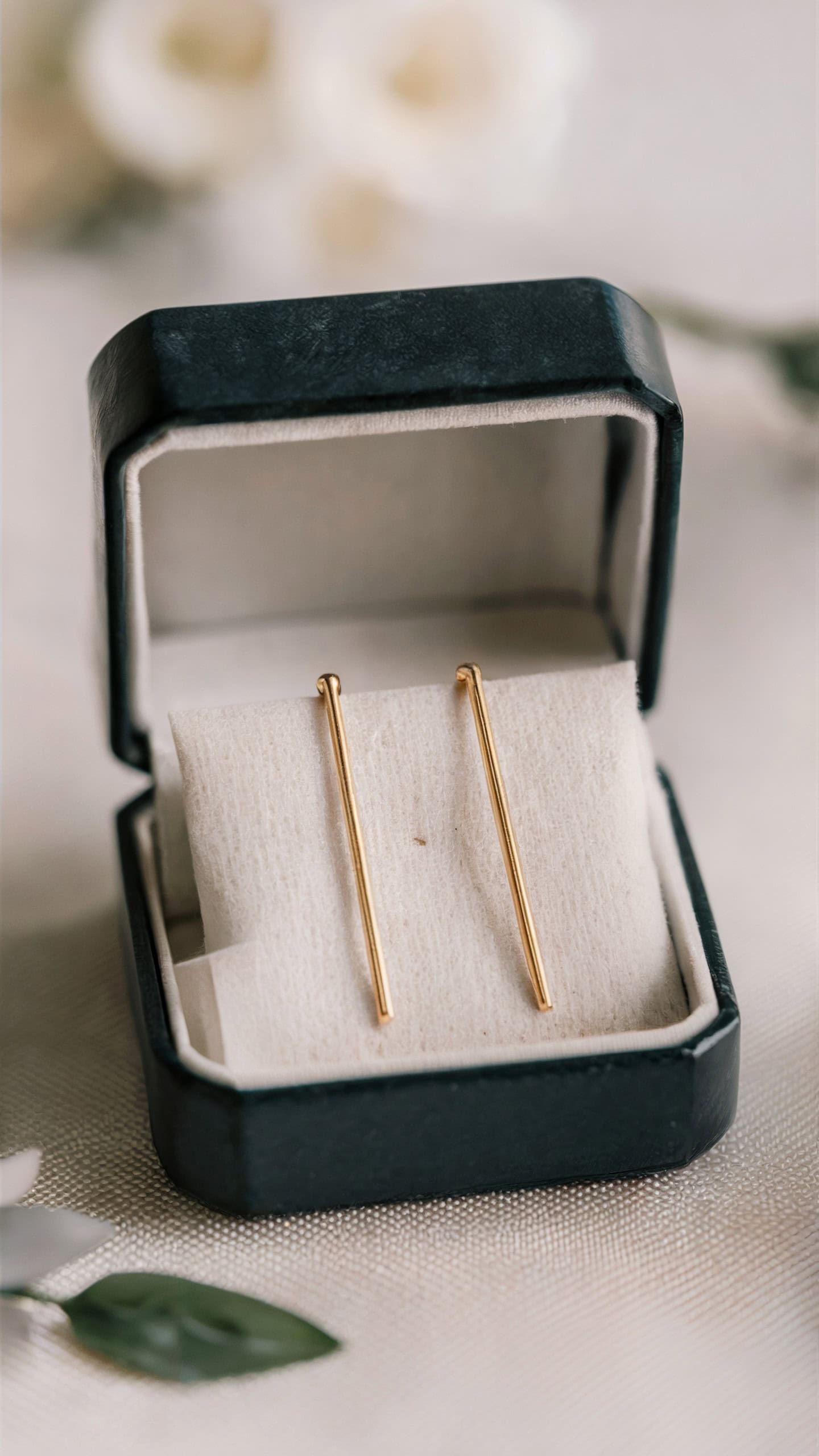 Simple Gold Threader Earrings