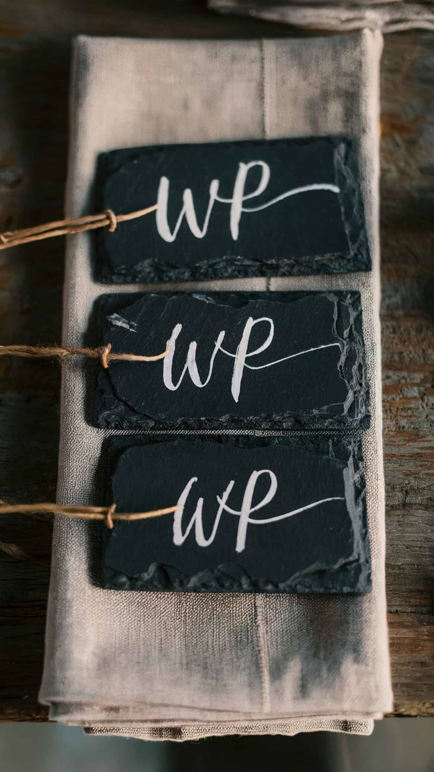 Slate Name Tags