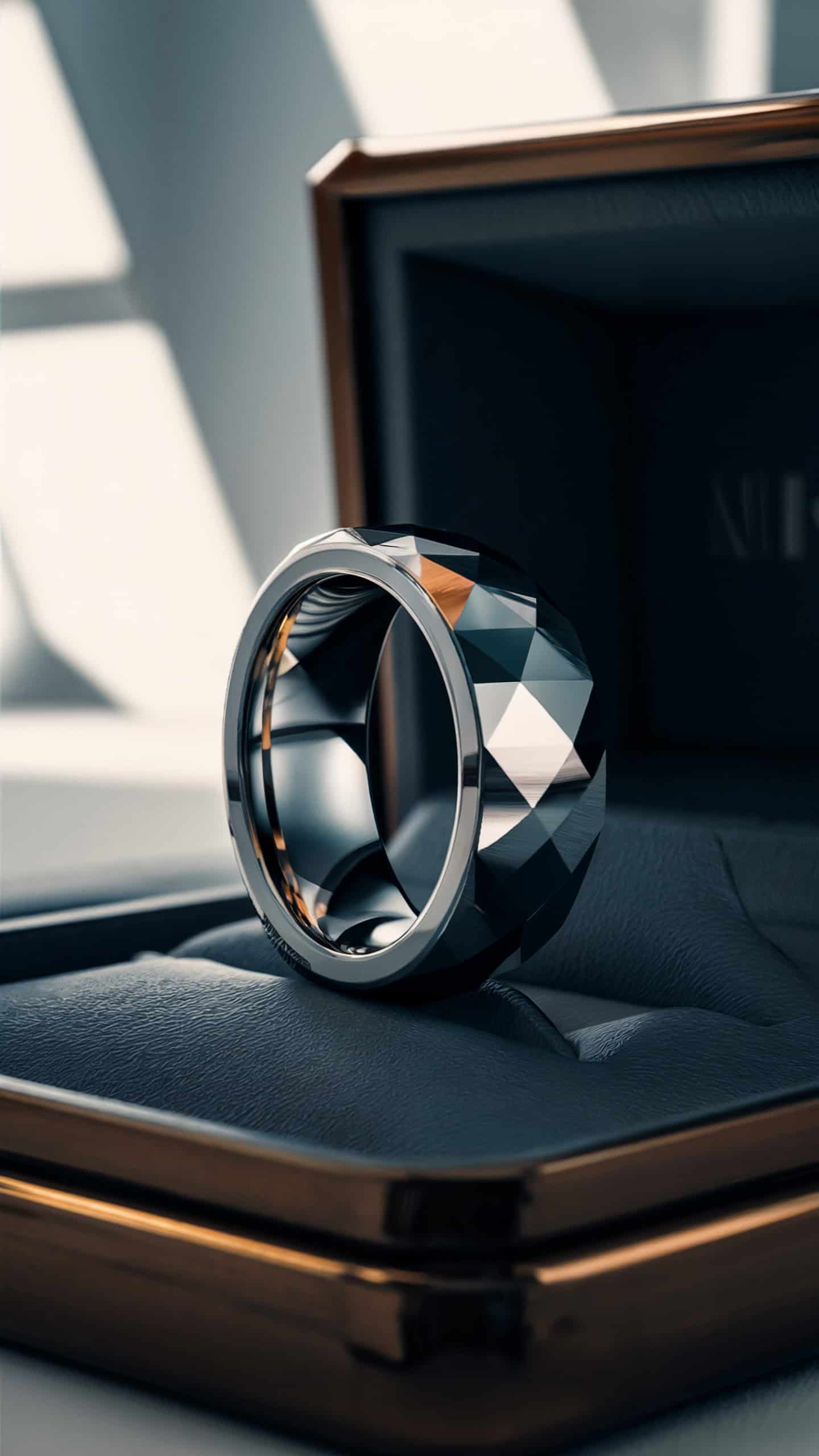 Sleek Titanium Band