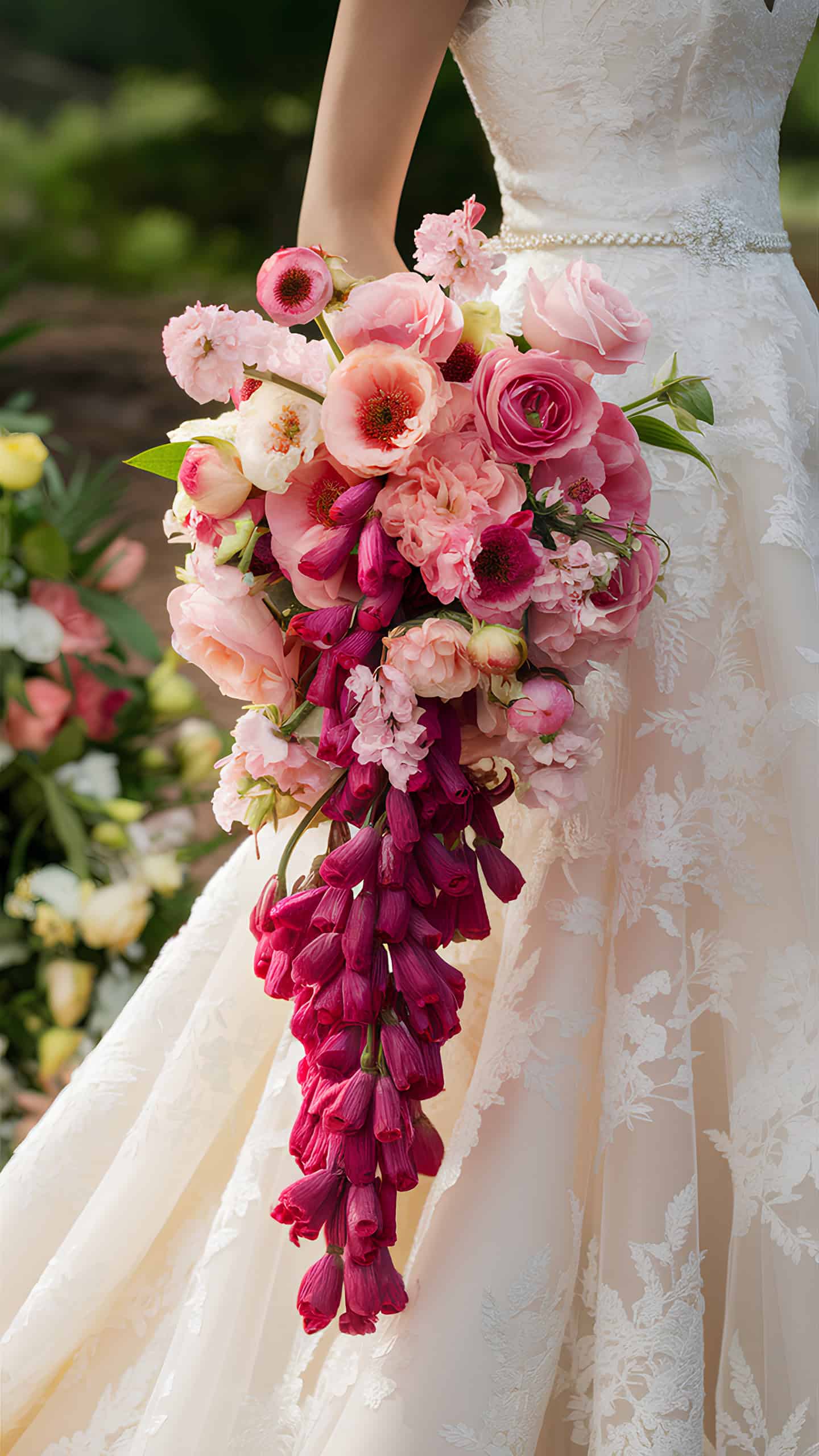 Snapdragon and Blossom Cascade
