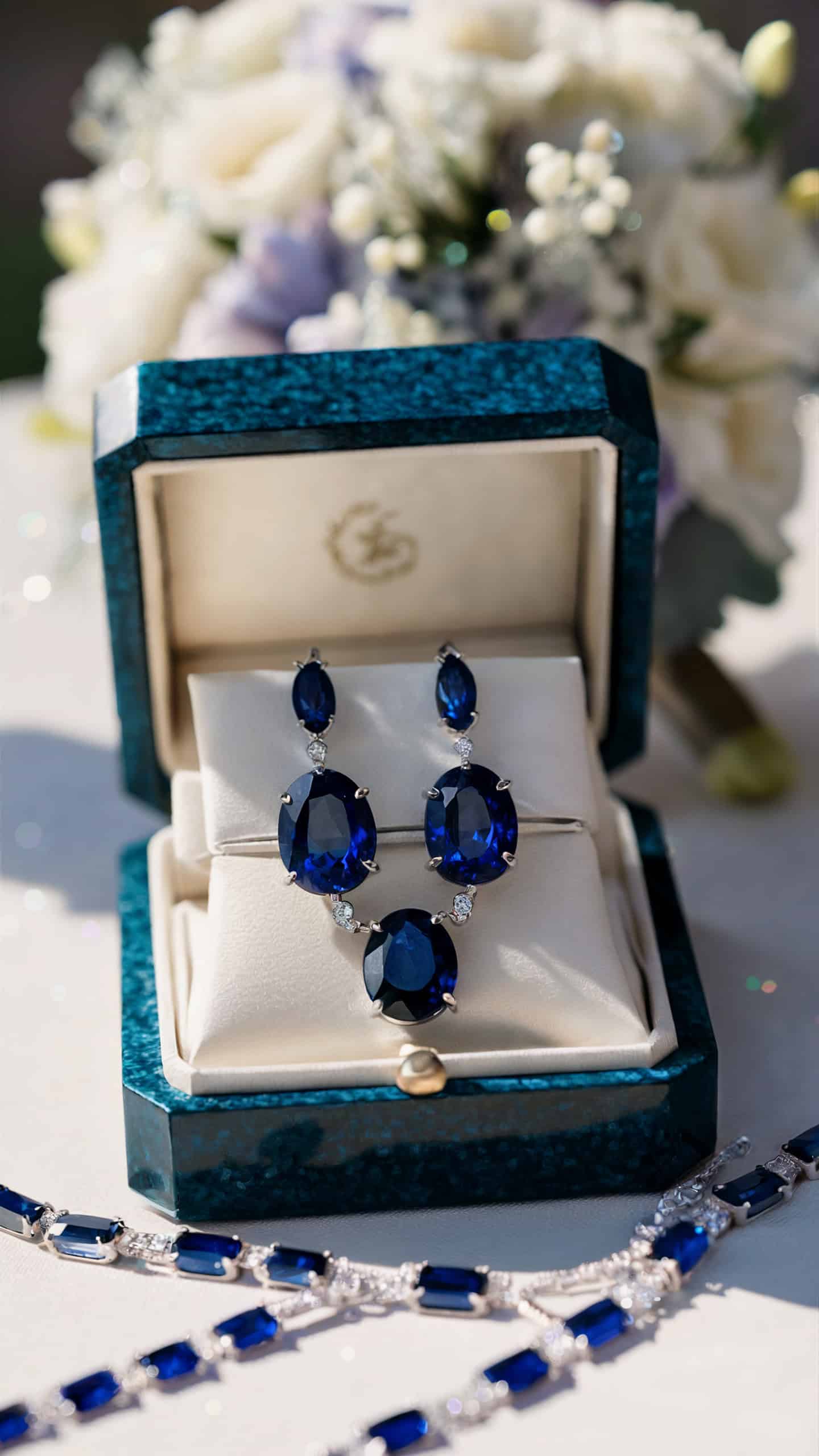 Sophisticated Sapphire Set