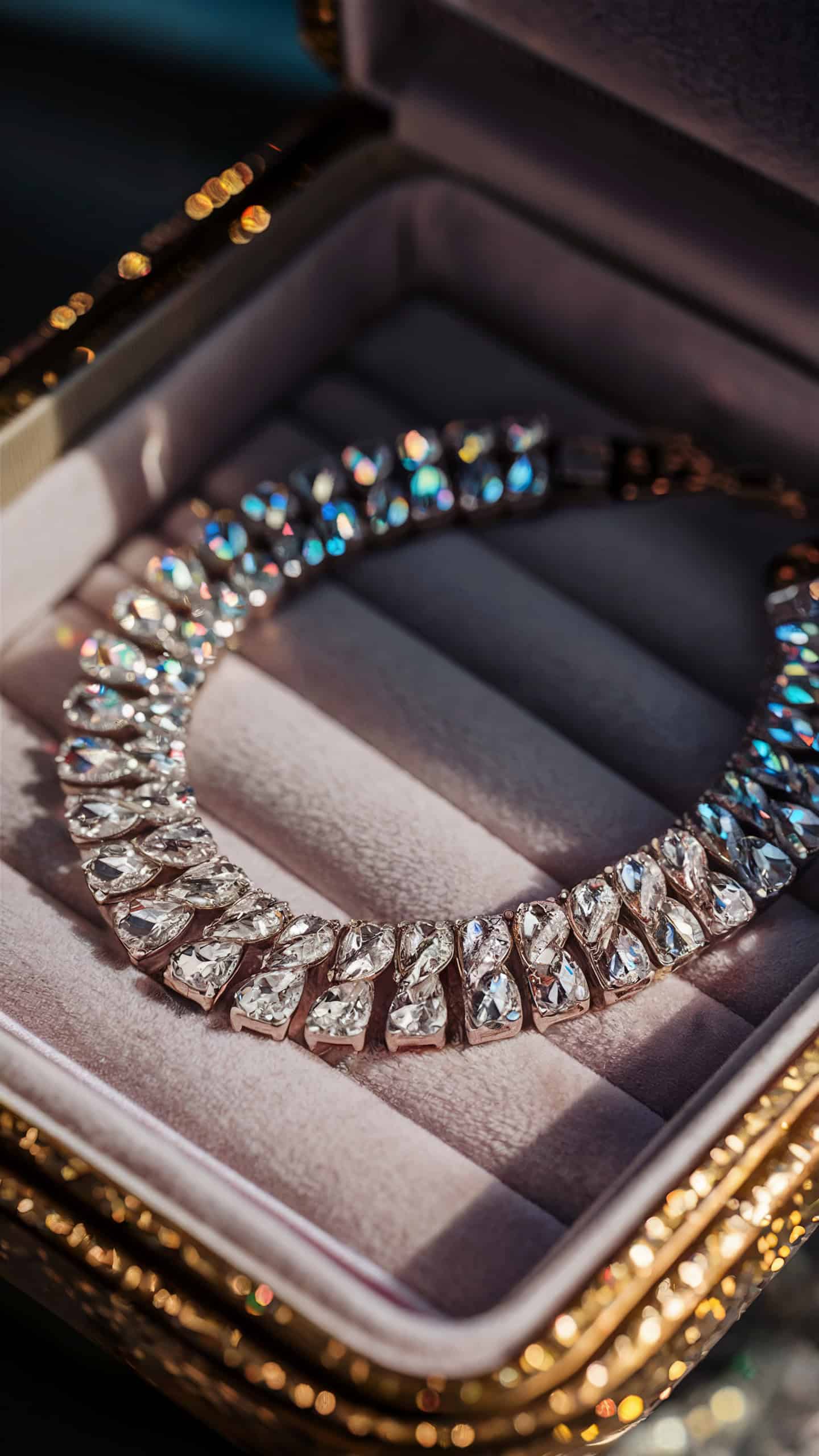 Sparkling Rhinestone Necklace