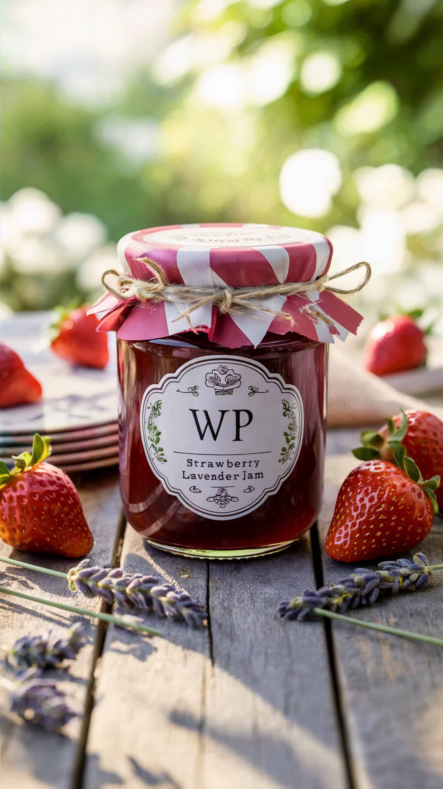 Strawberry Lavender Jam
