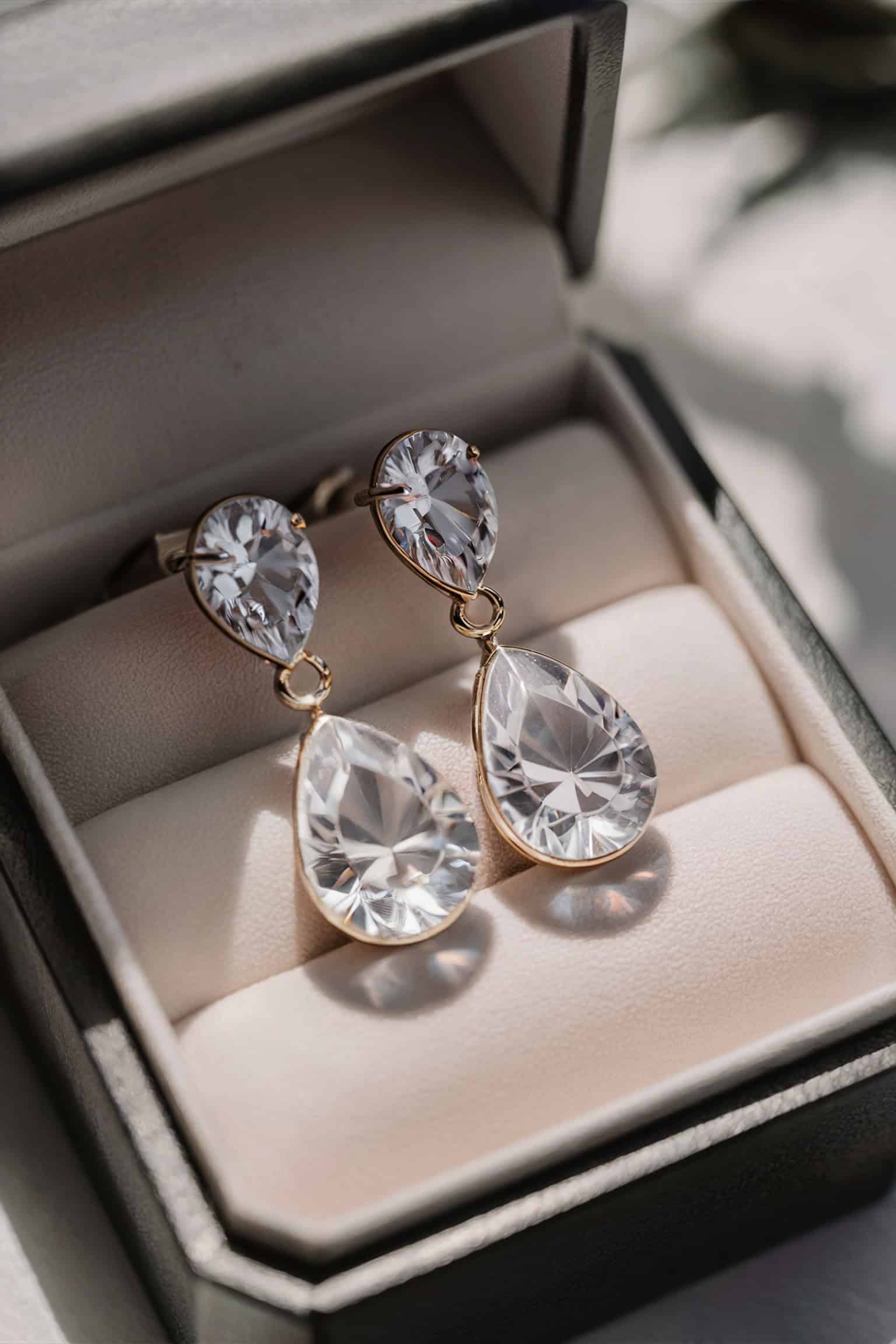 Swarovski Teardrop Earrings