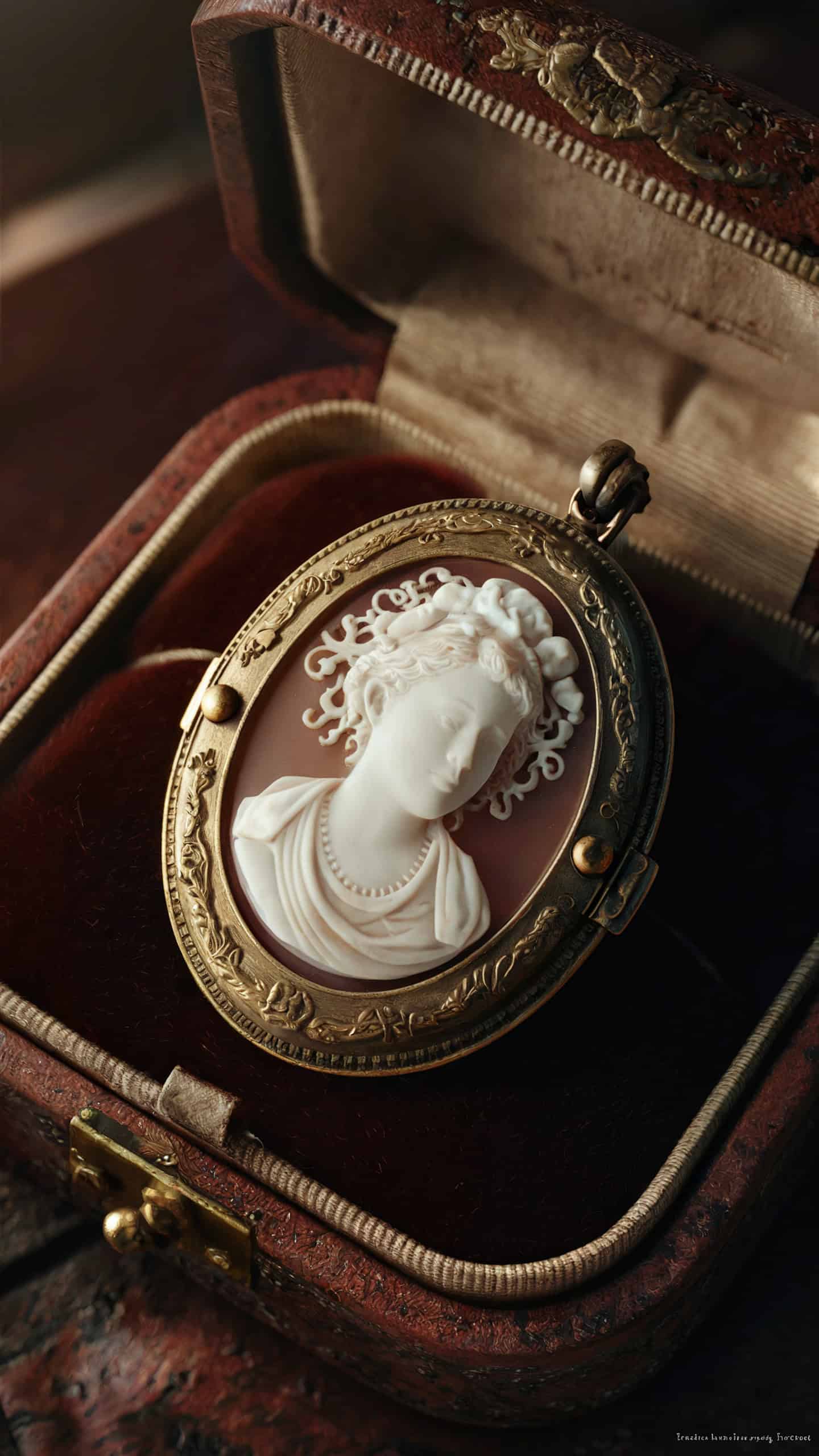 Victorian Cameo Locket