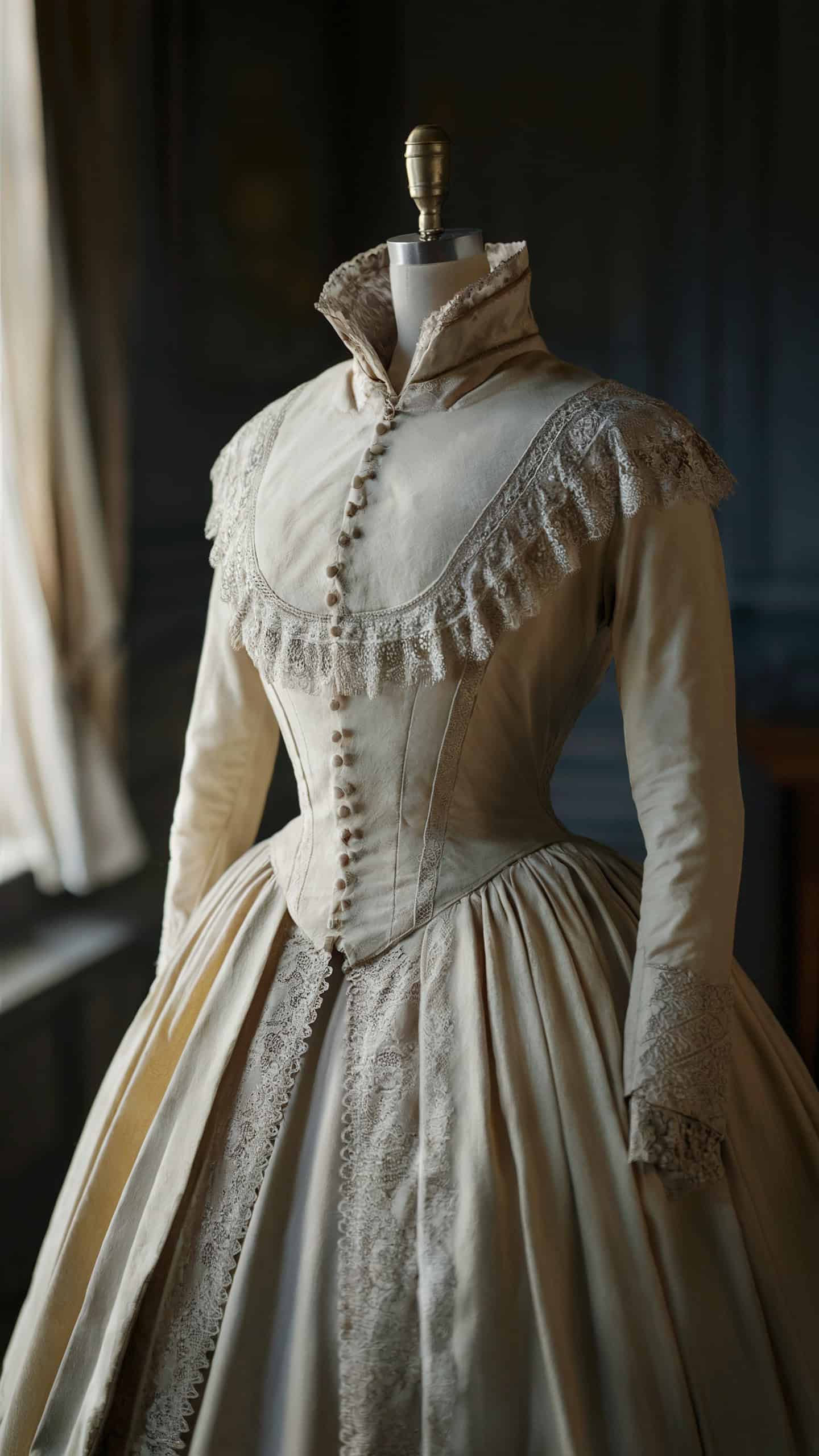 Victorian High Neck