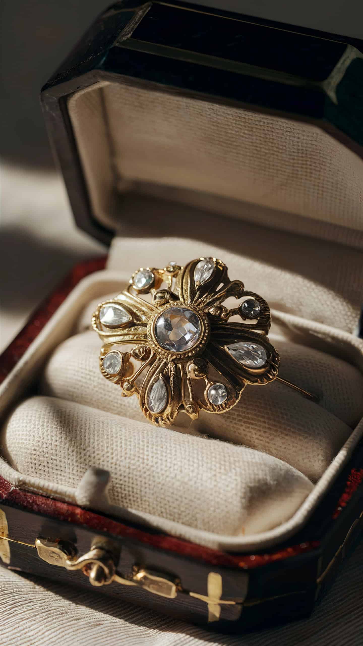 Vintage Gold Brooch