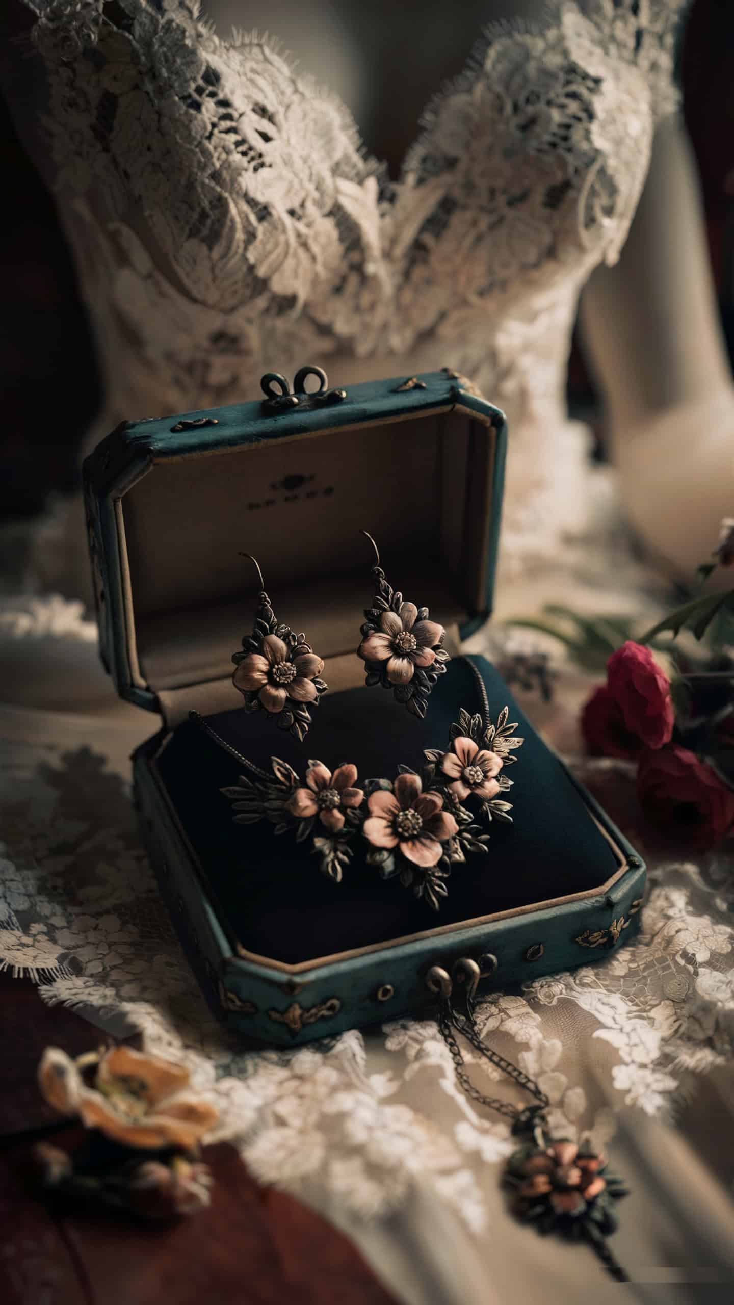 Vintage-Inspired Floral Duo