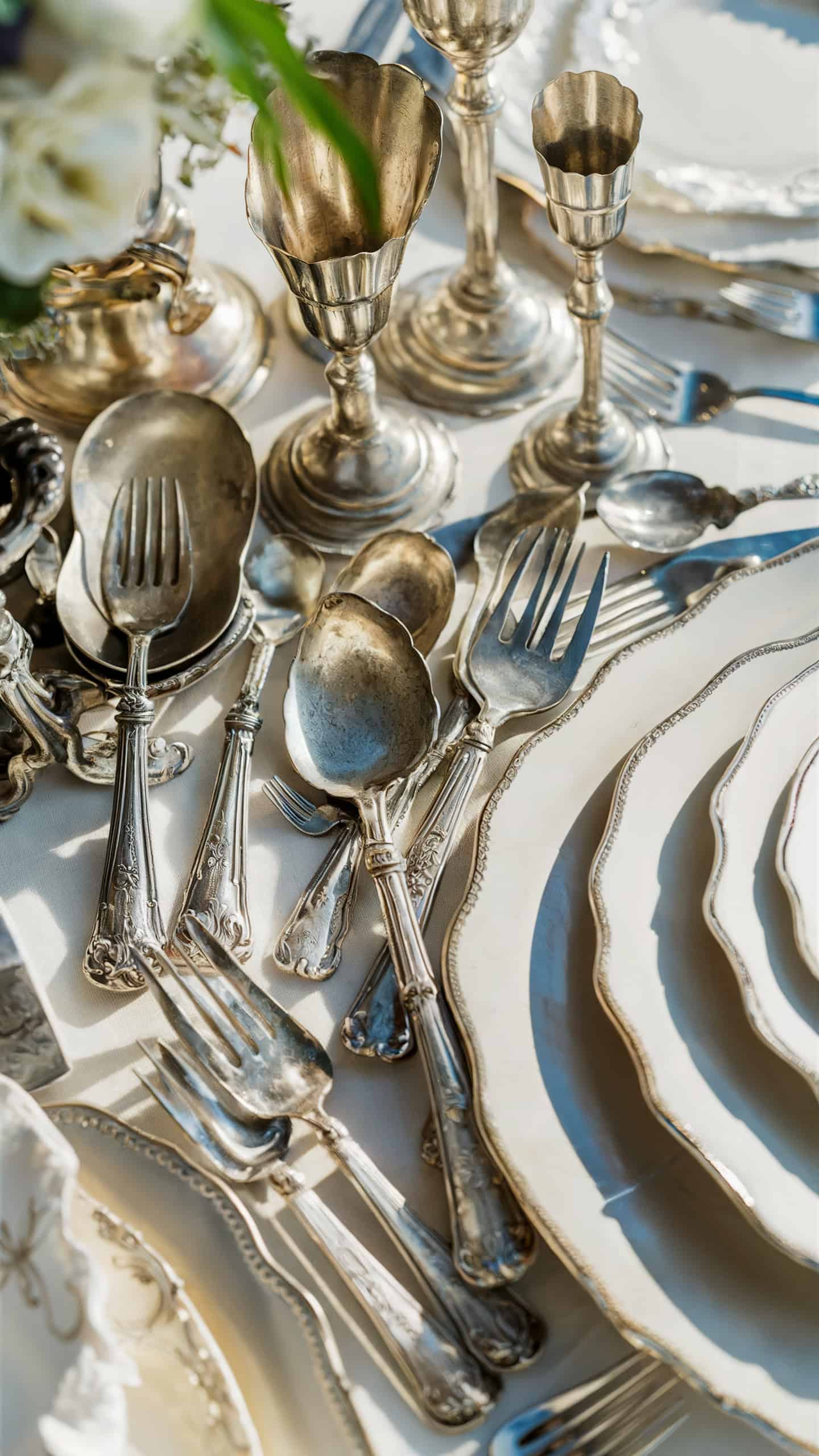 Vintage Silverware Sets