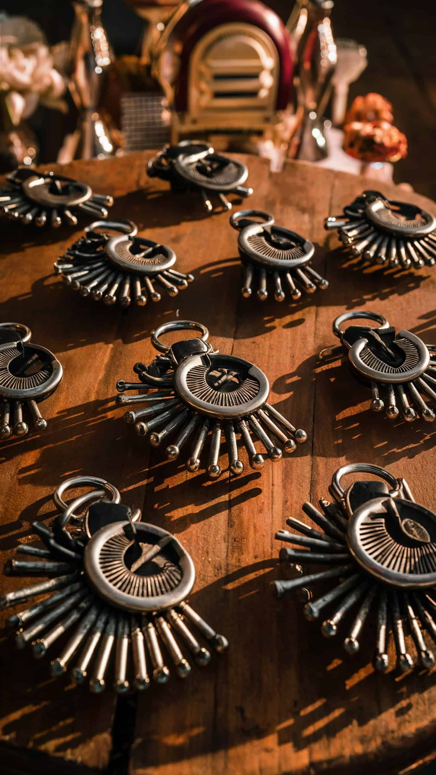 Vintage-Typewriter Keychains