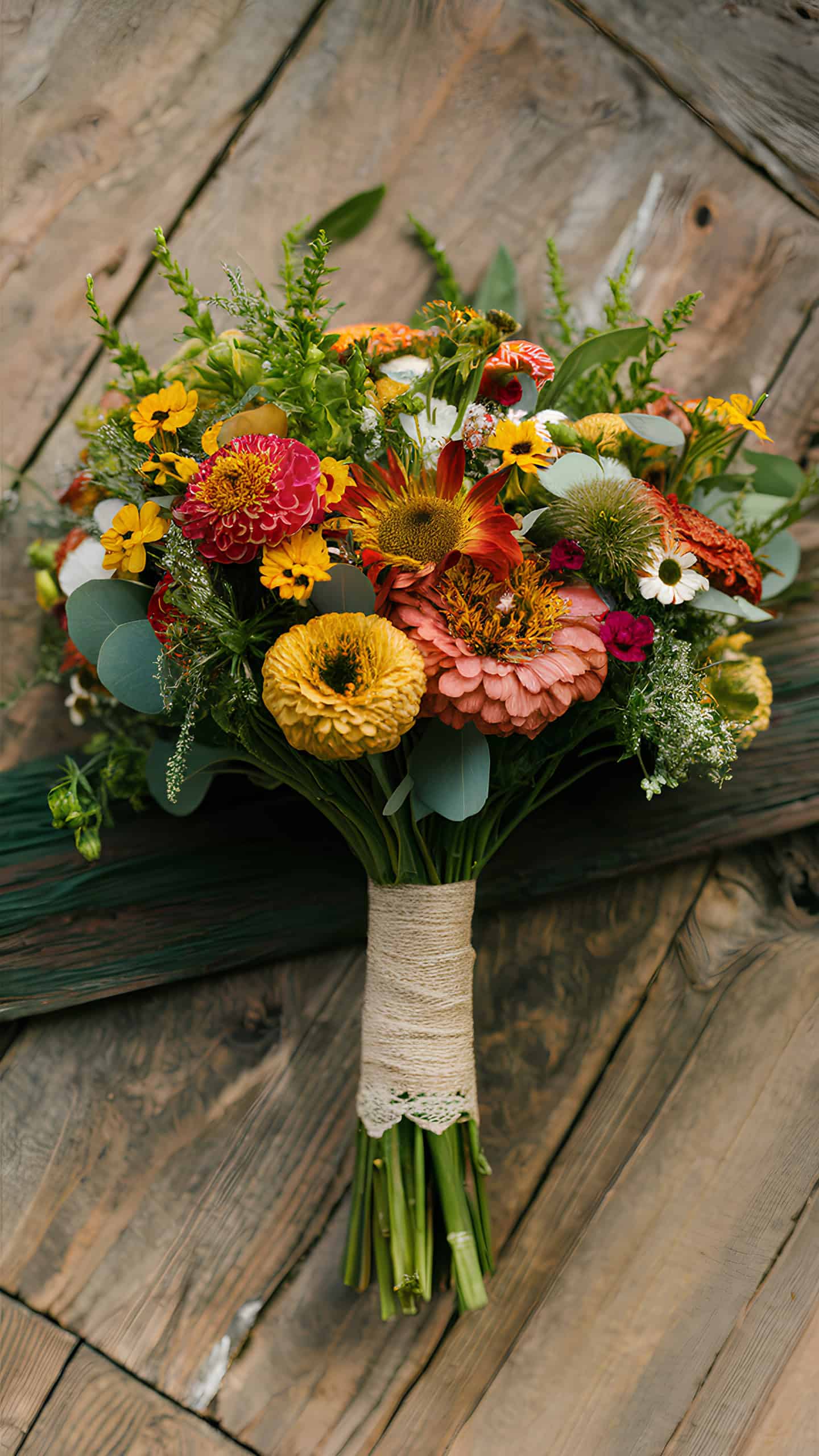 Wildflower Zinnia Mix