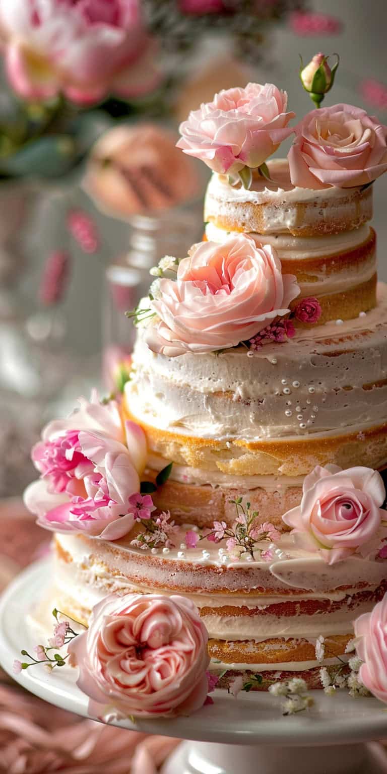 jakecain7 A photorealistic image of a wedding cake with angel 0747492f a87d 4451 8d6e 700f11c12ee3 0