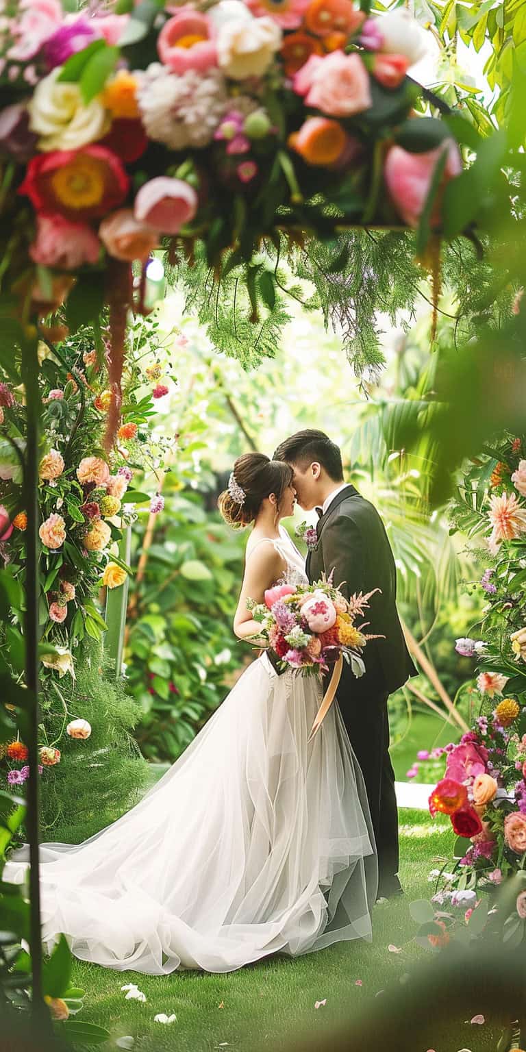 jakecain7 Capture a photorealistic image of a bride and groom faa8d80e 2086 4f98 bf22 ac559d61b739 2