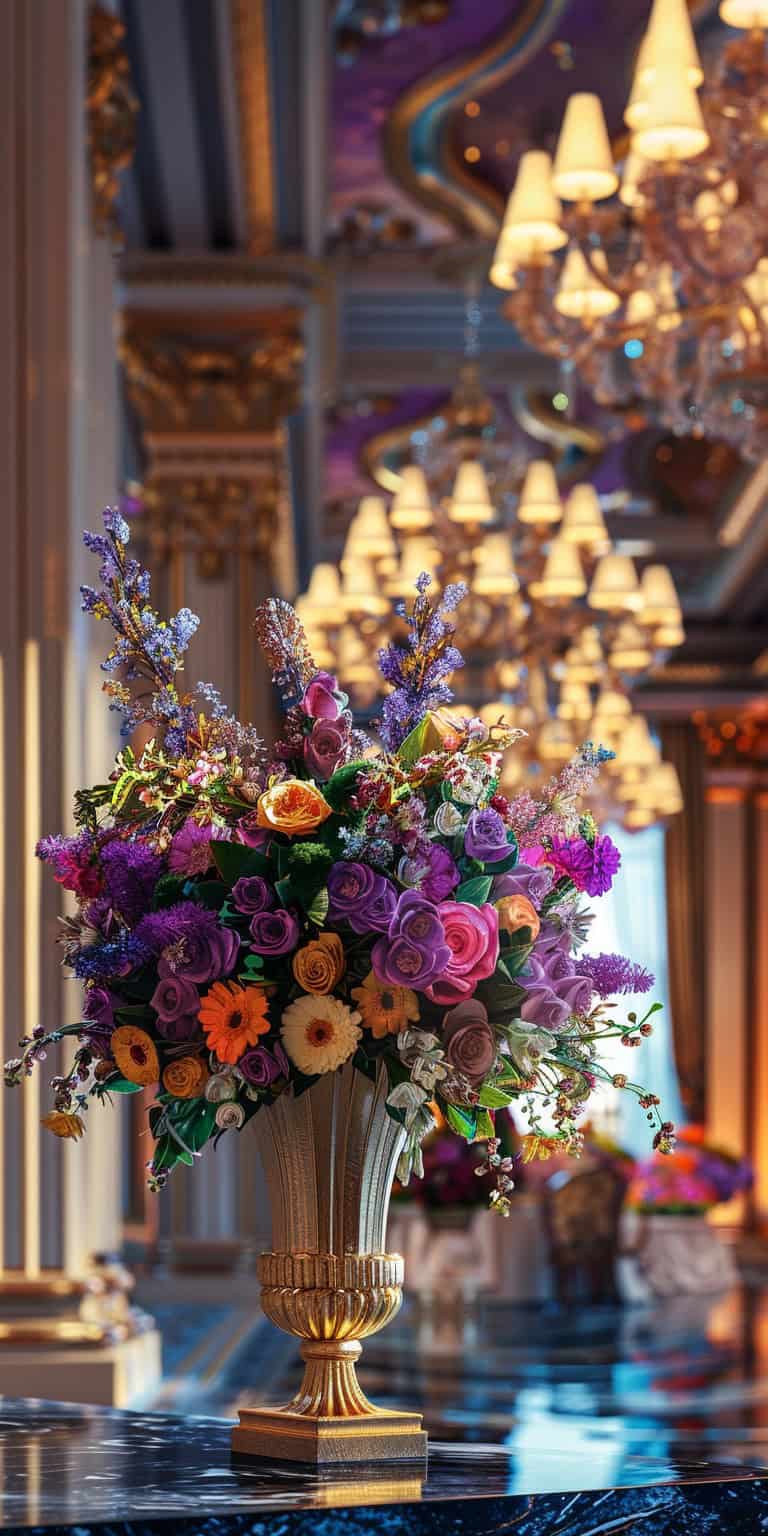 jakecain7 Create a photorealistic image of an artistic floral 0d949b13 7204 40ba b57f 1b1fb7aa9d6d 1