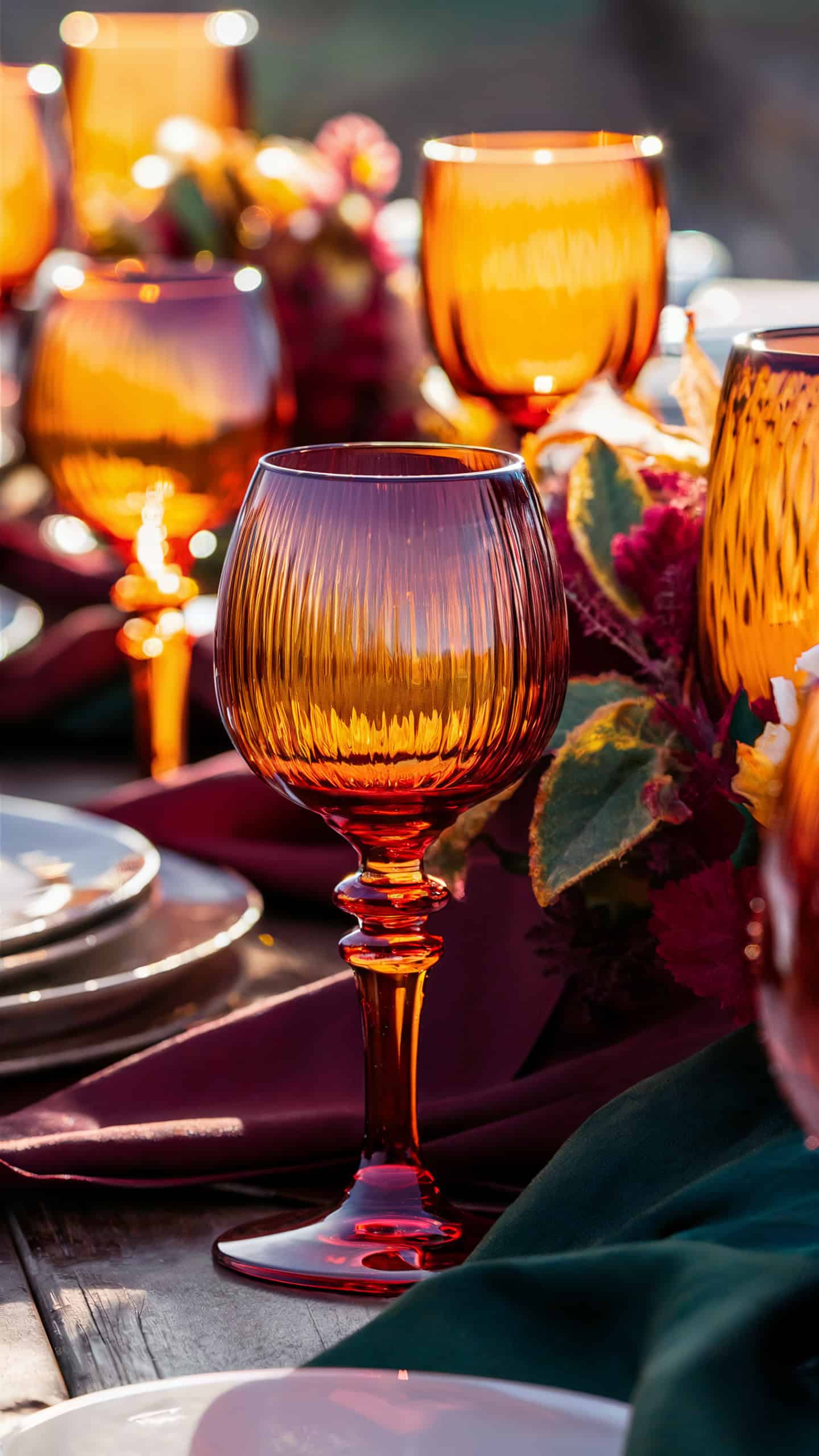 Amber Glassware