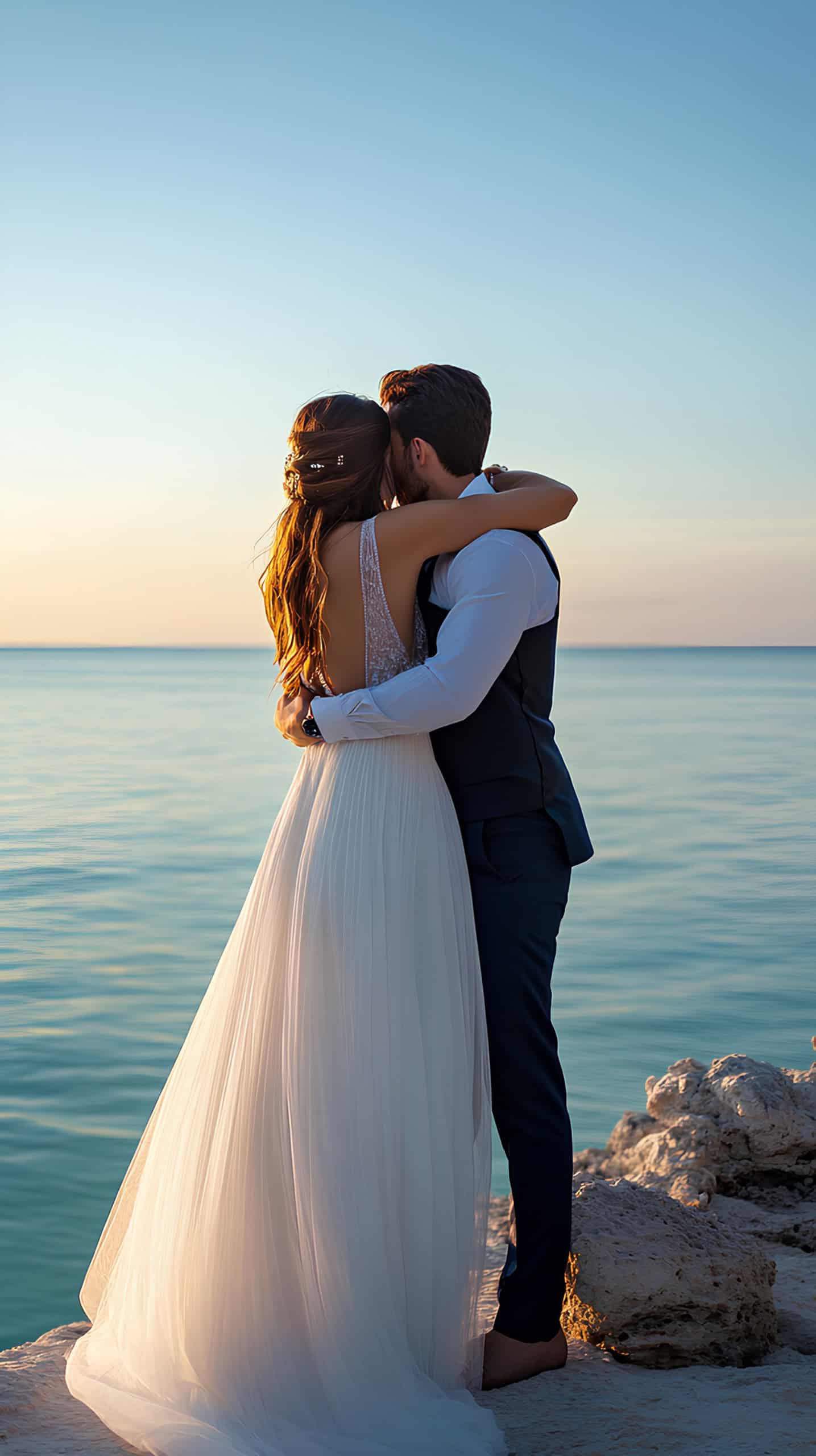 Beachside Hugs on Seven Mile Bridge, Florida
