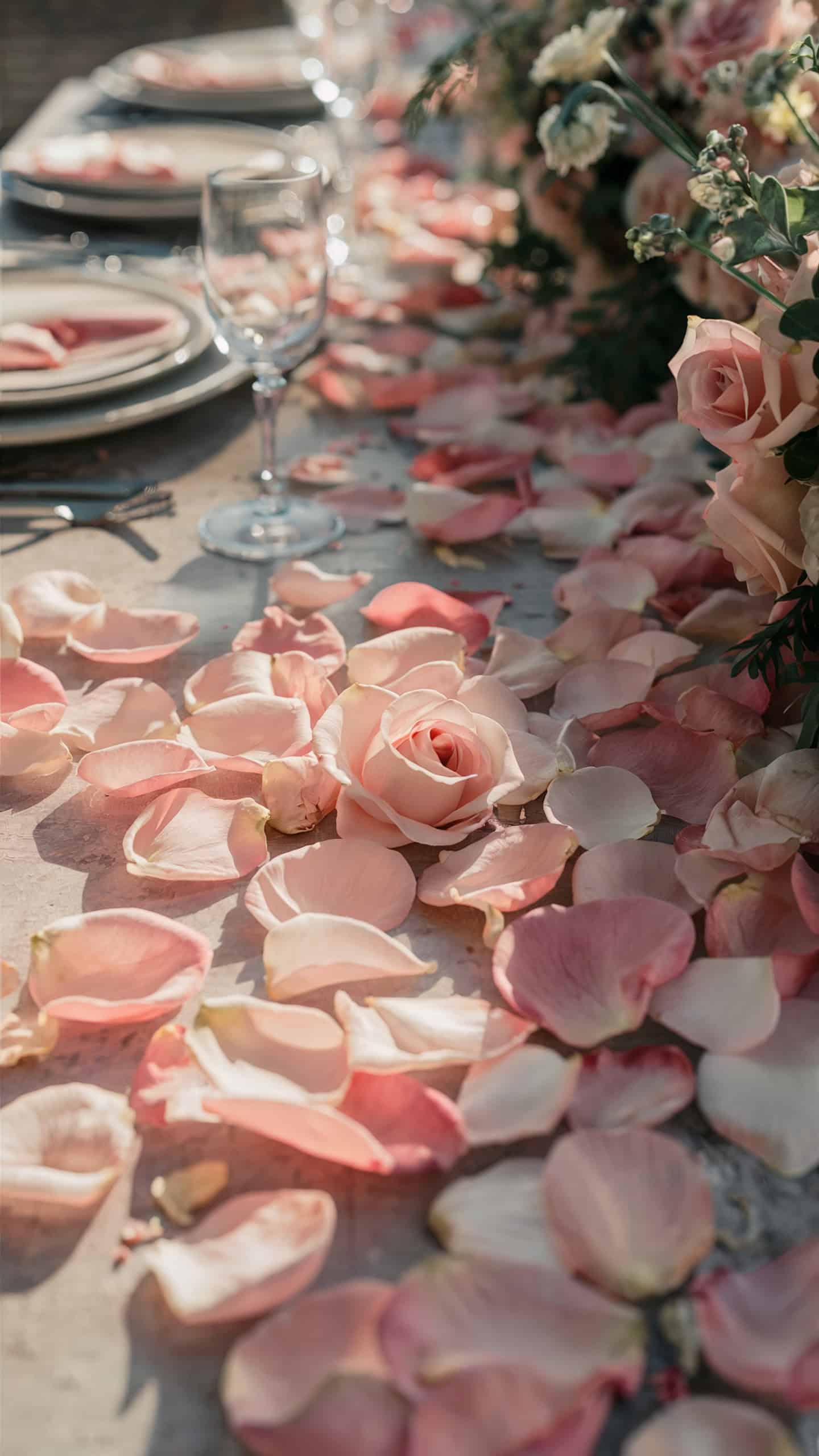 Blush Rose Petals