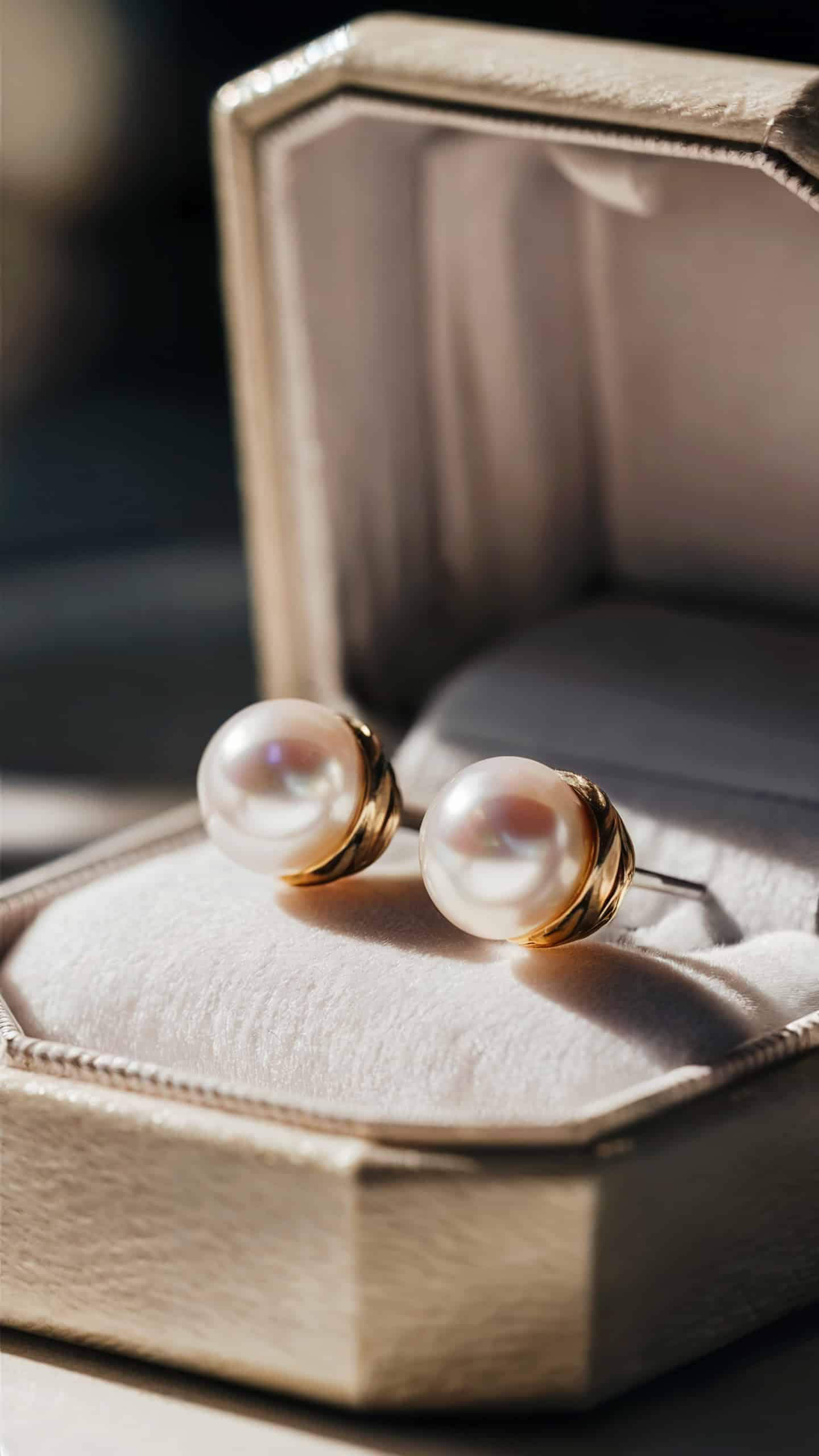 Classic Pearl Studs