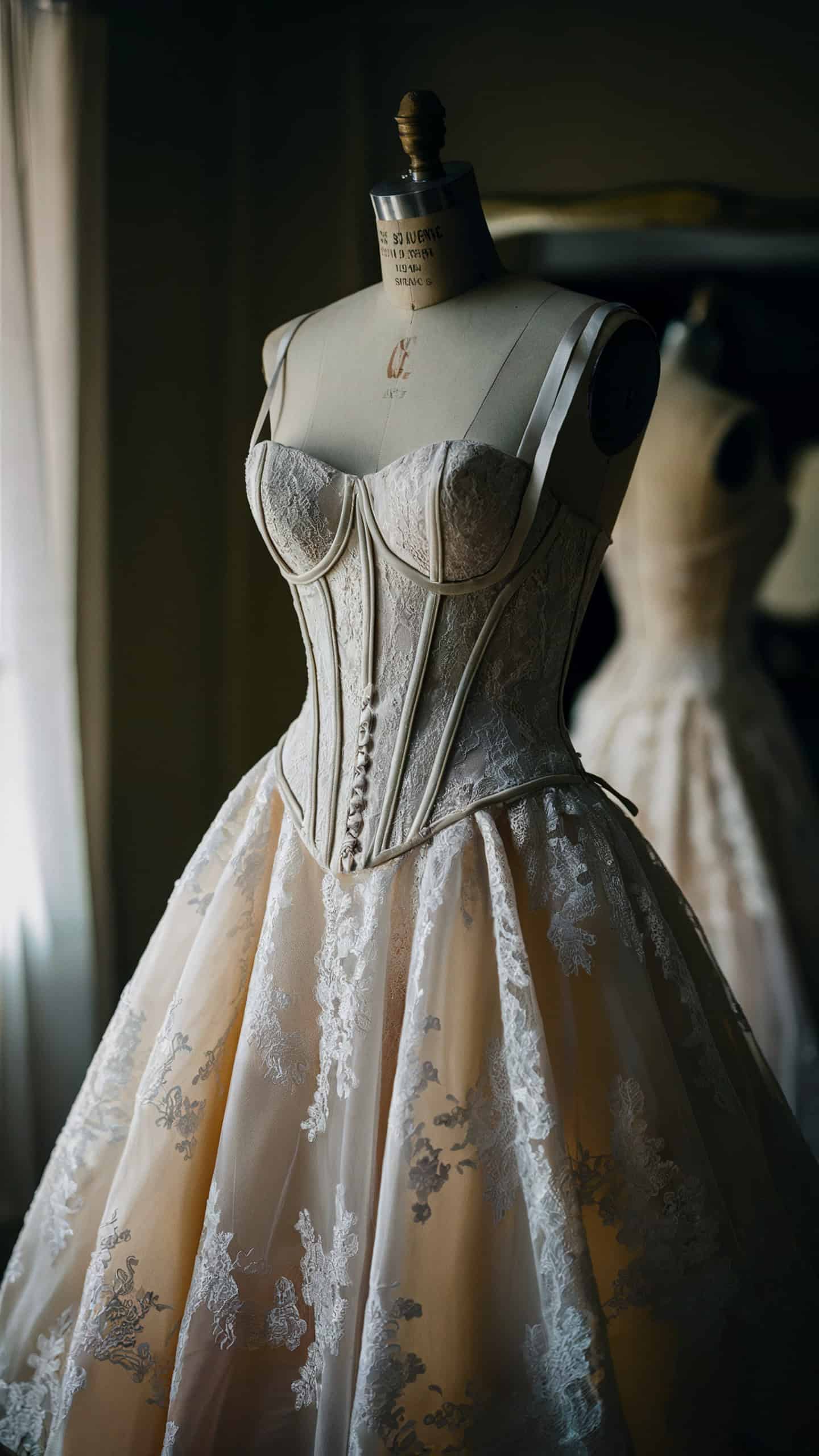 Corset Bodice A-Line Gown