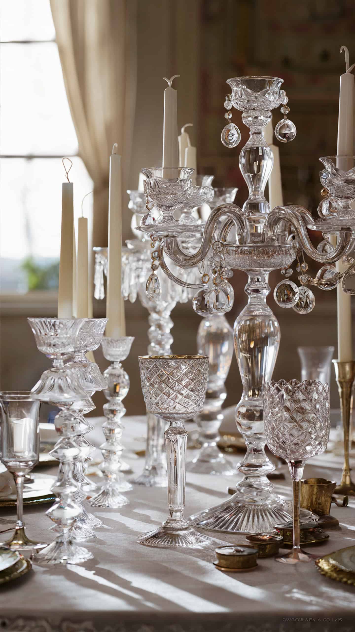 Crystal Candle Holders