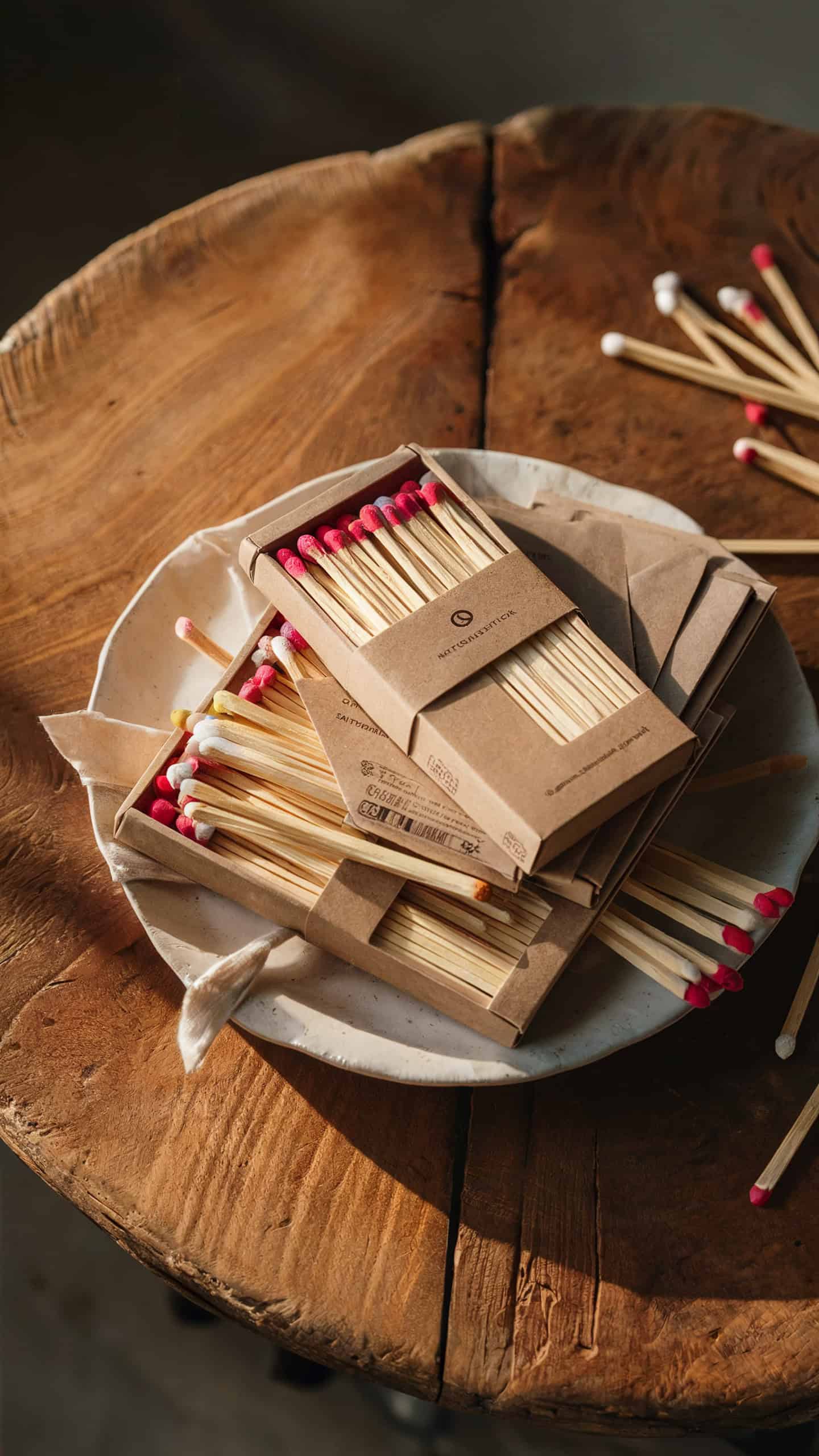 Eco-Friendly Matchstick Packs