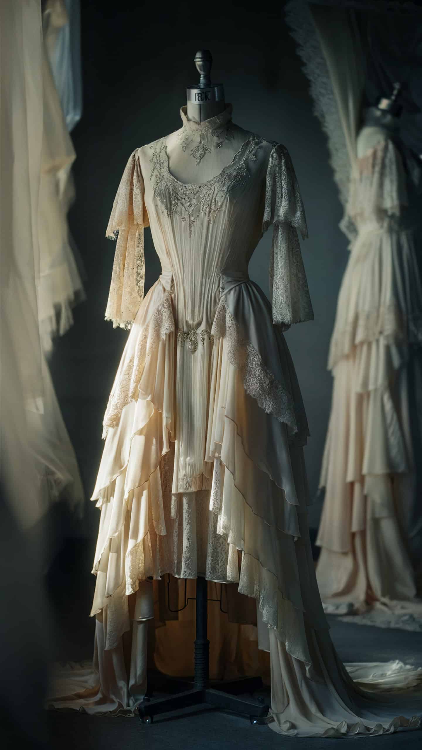 Edwardian-Inspired Bridal Wear