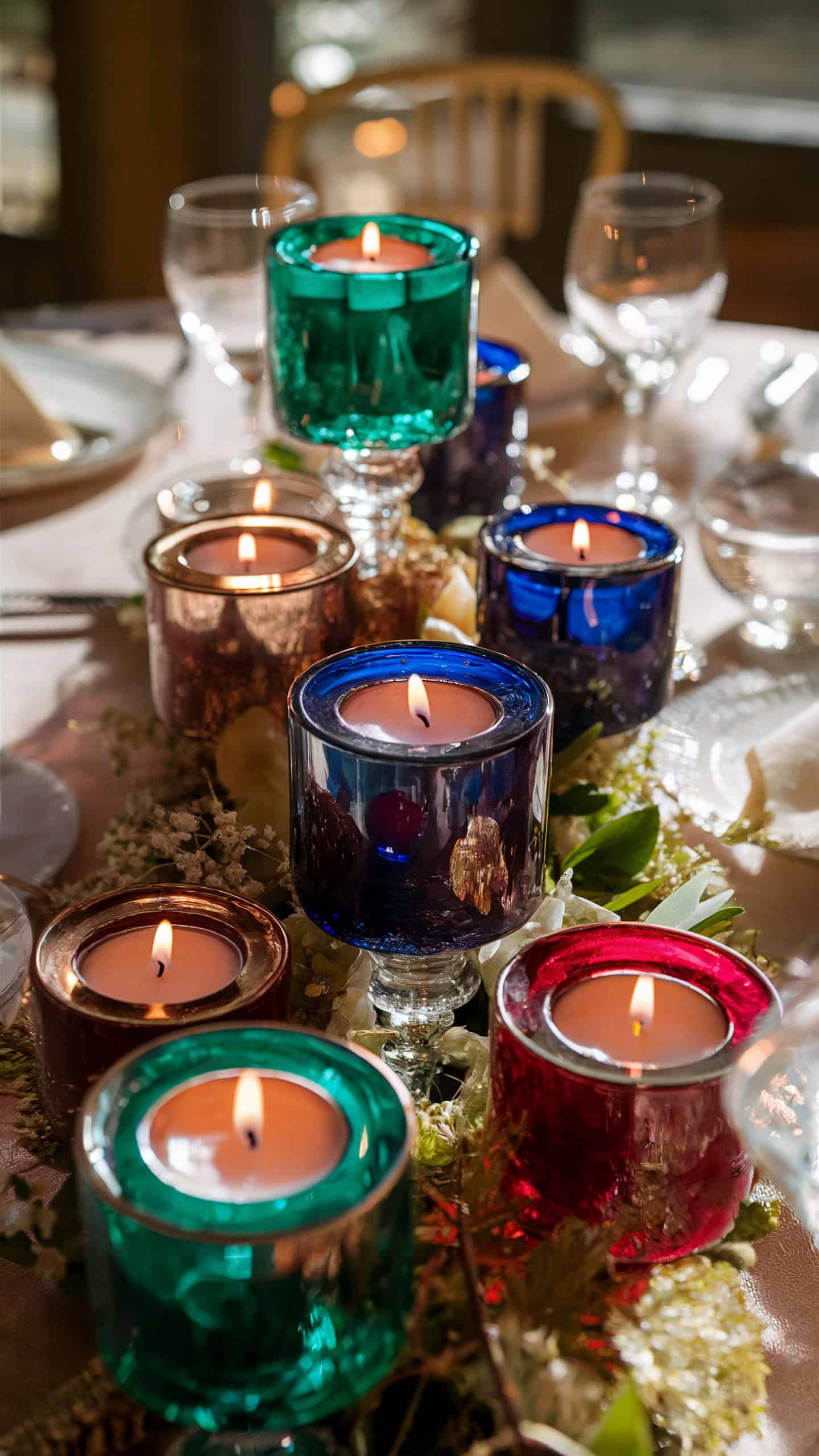 Gemstone Votive Holders