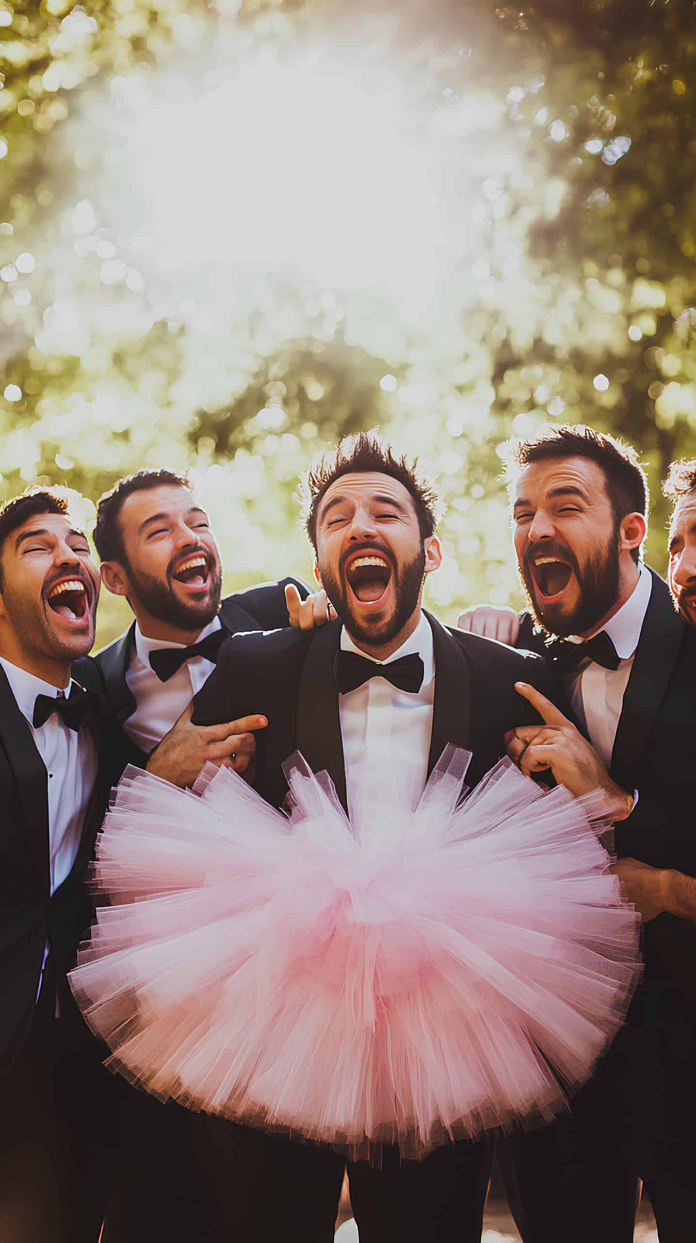 Groom Wearing Tutu