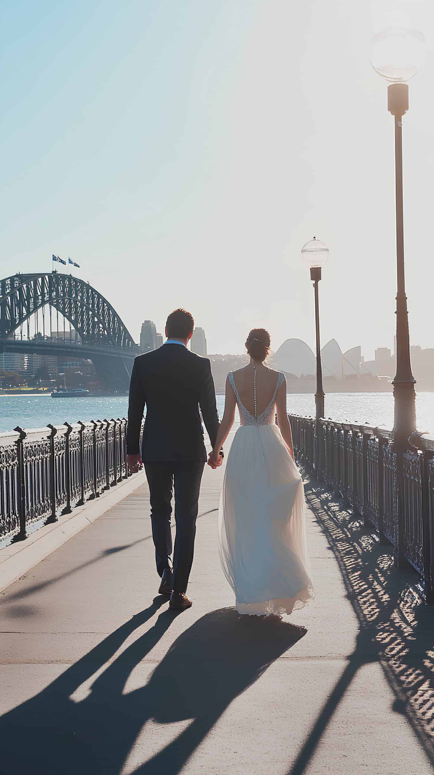 Hand-in-Hand on Sydney Harbour Bridge
