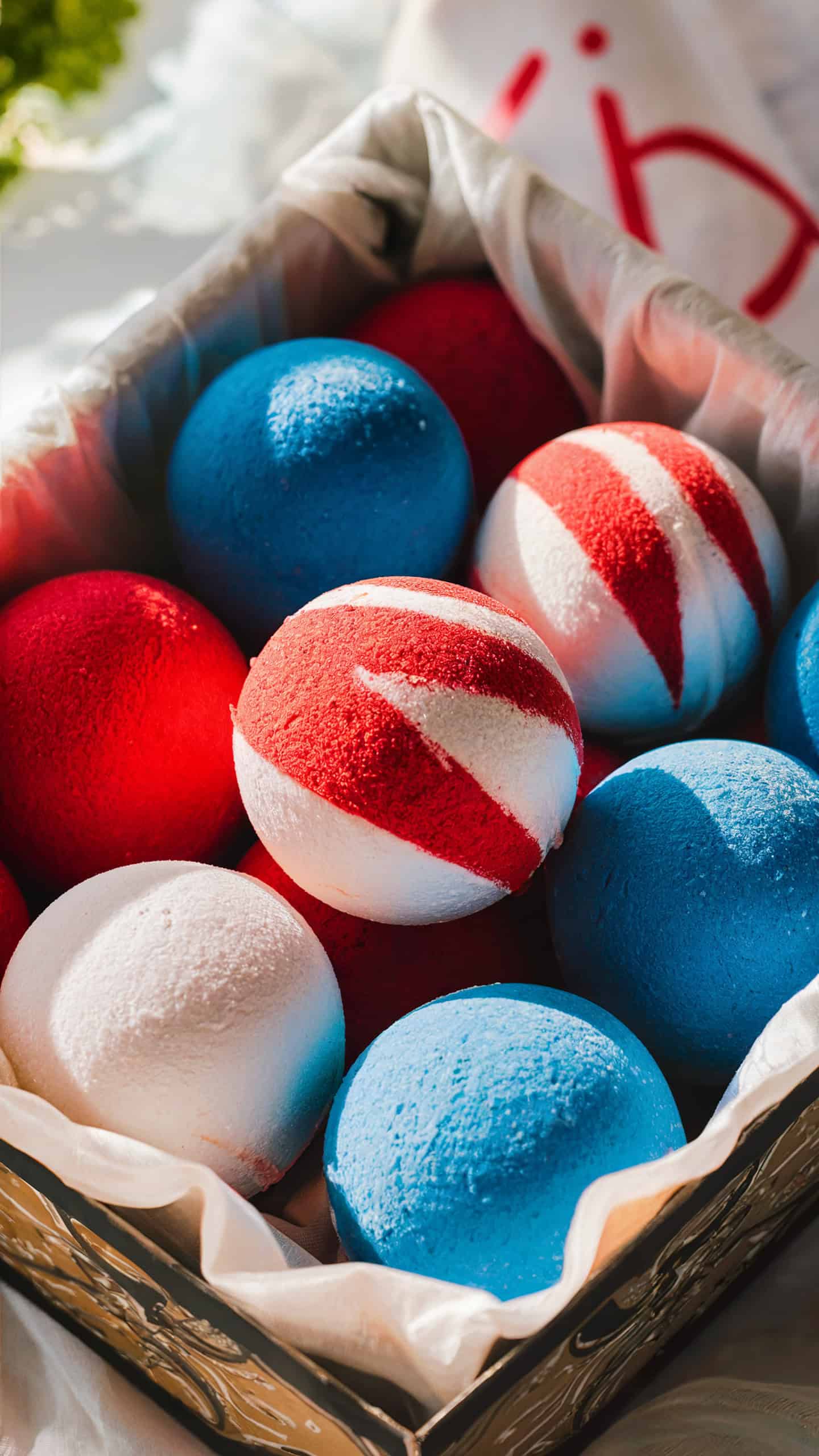Handmade Firecracker Bath Bombs