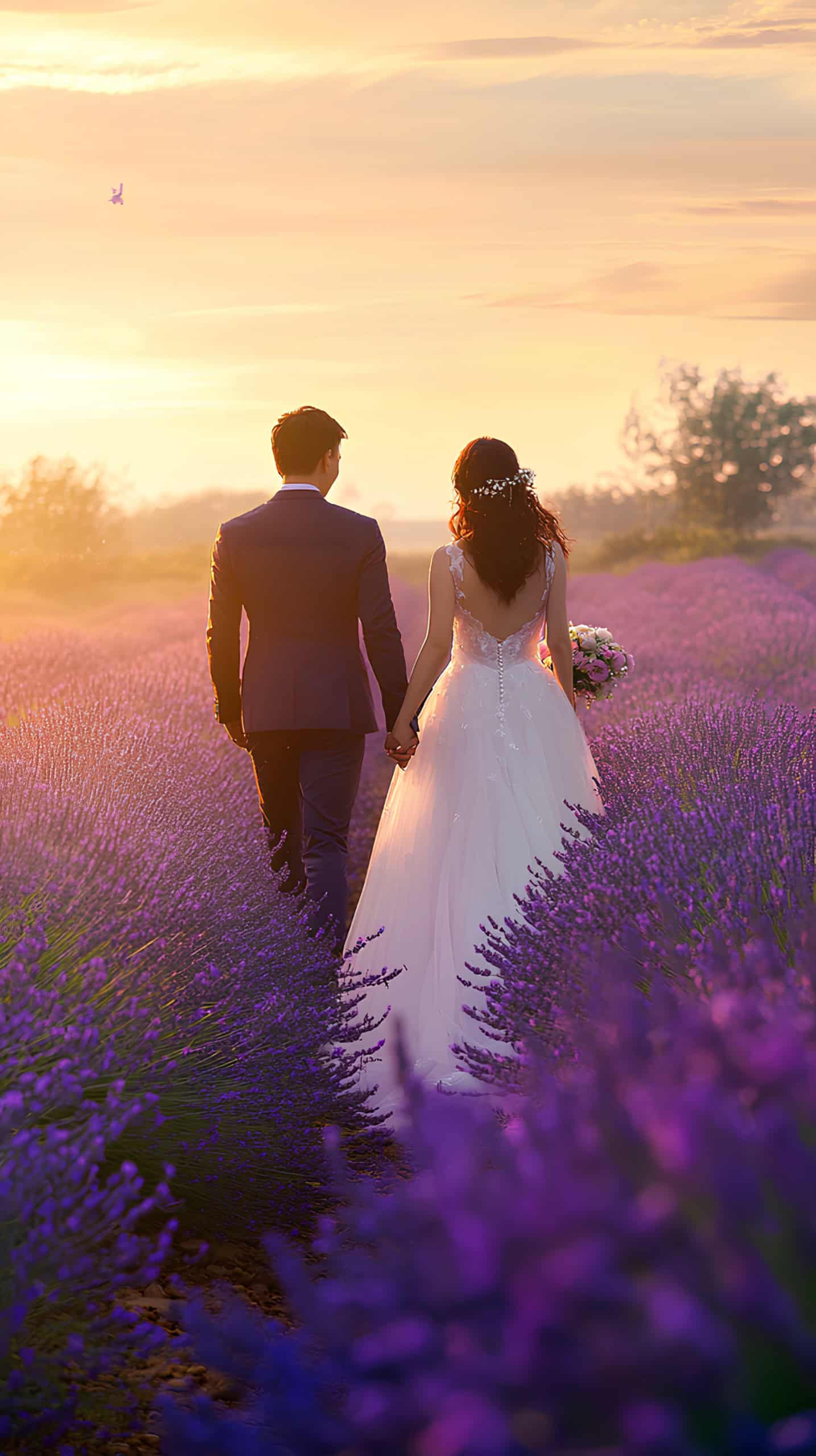 Lavender Field Elegance