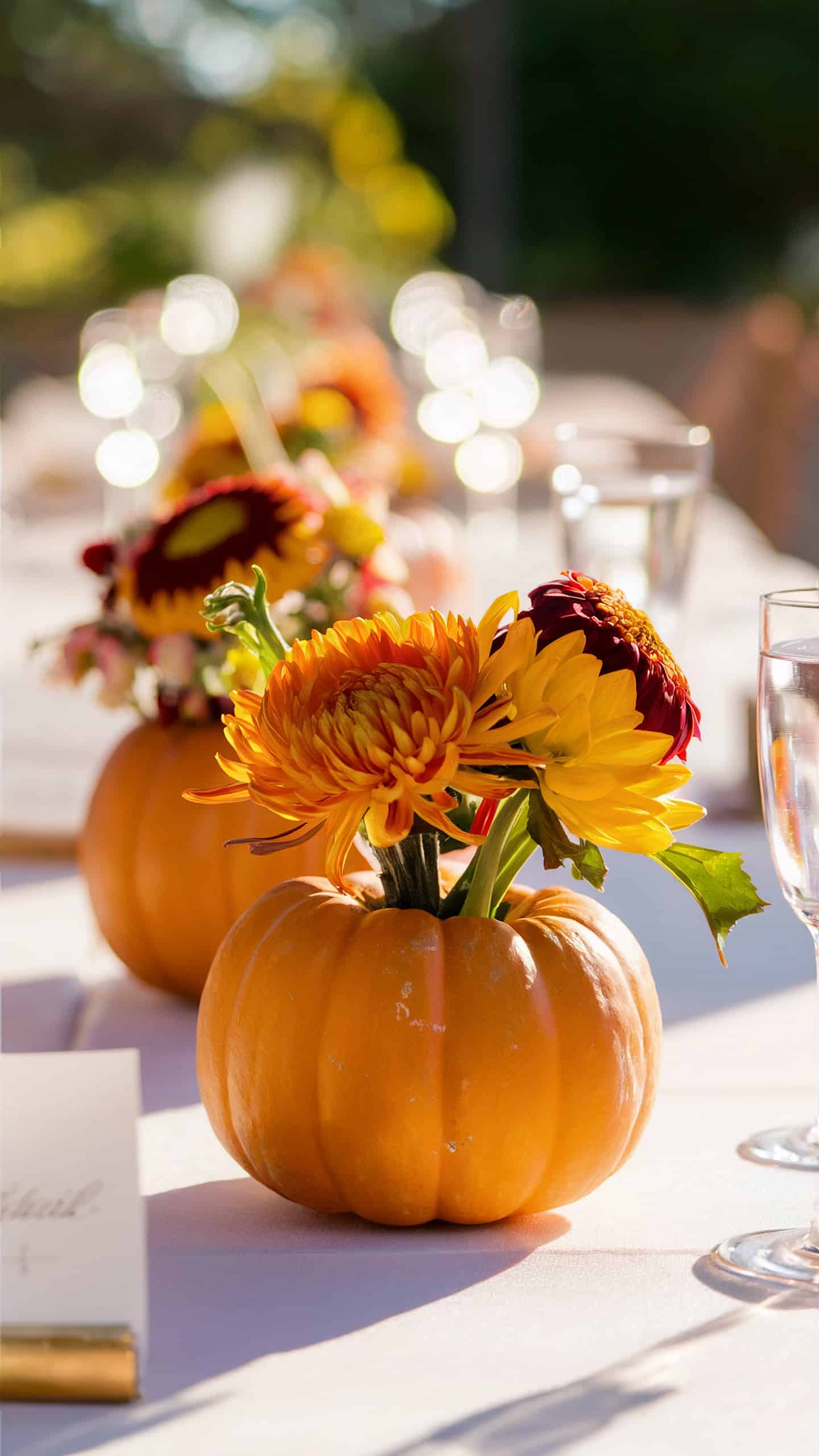 Mini Pumpkin Vases