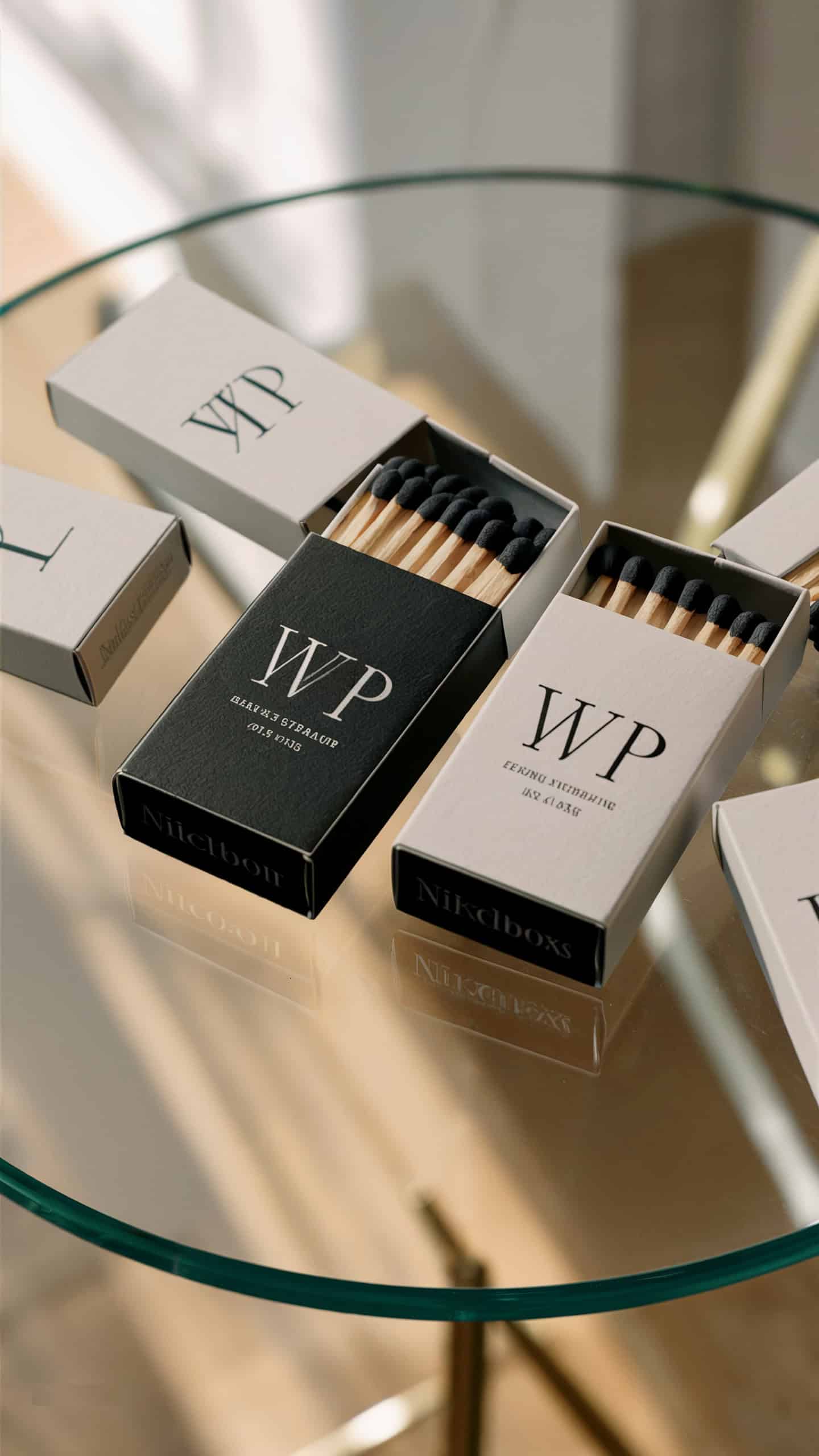 Minimalist Black and White Matches