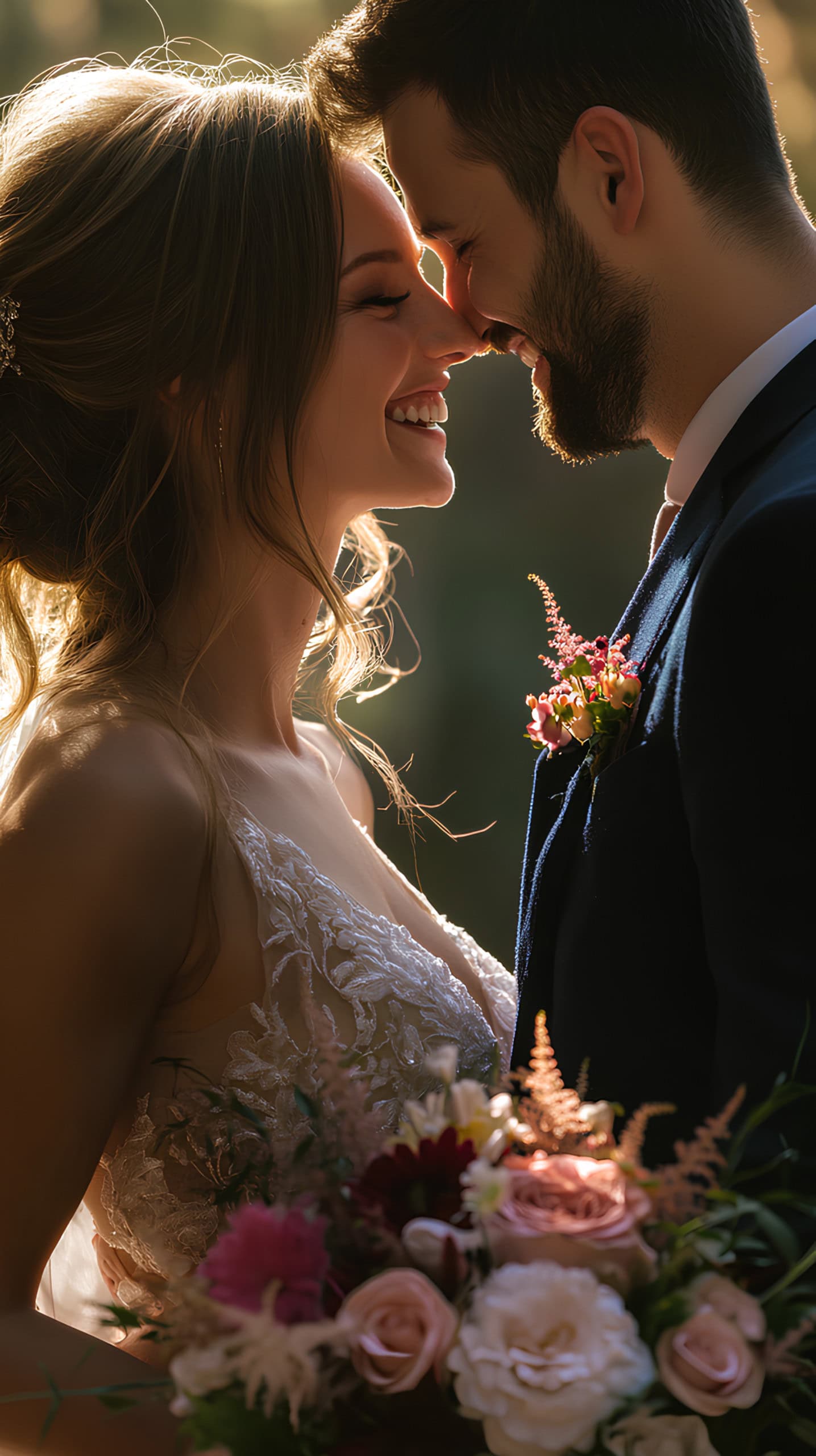 Nose-to-Nose Smiles