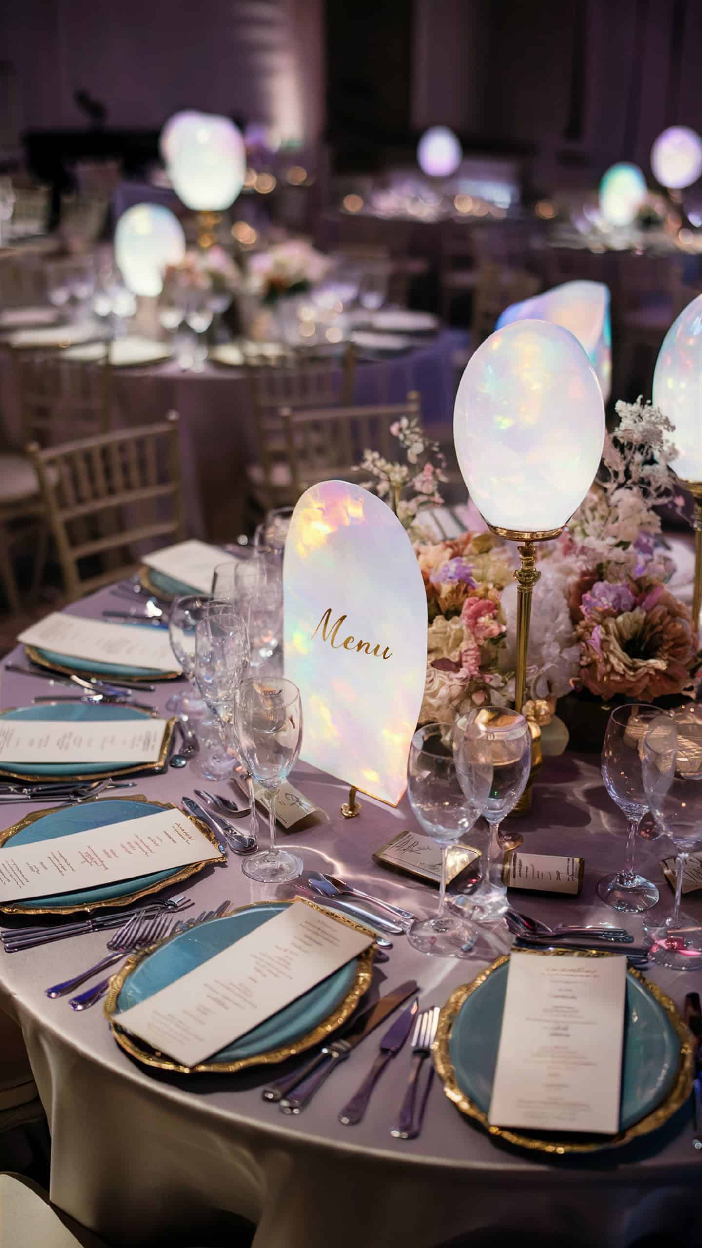 Opal Menu Cards