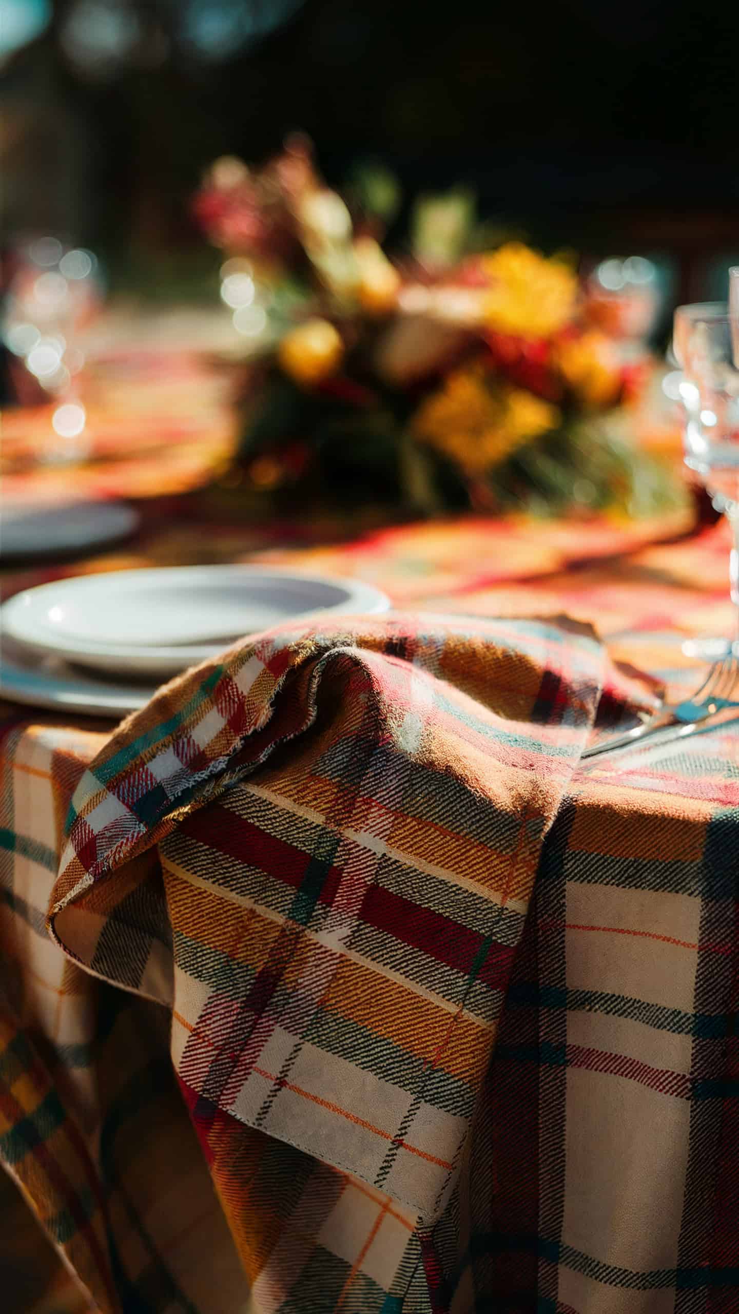 Plaid Tablecloth