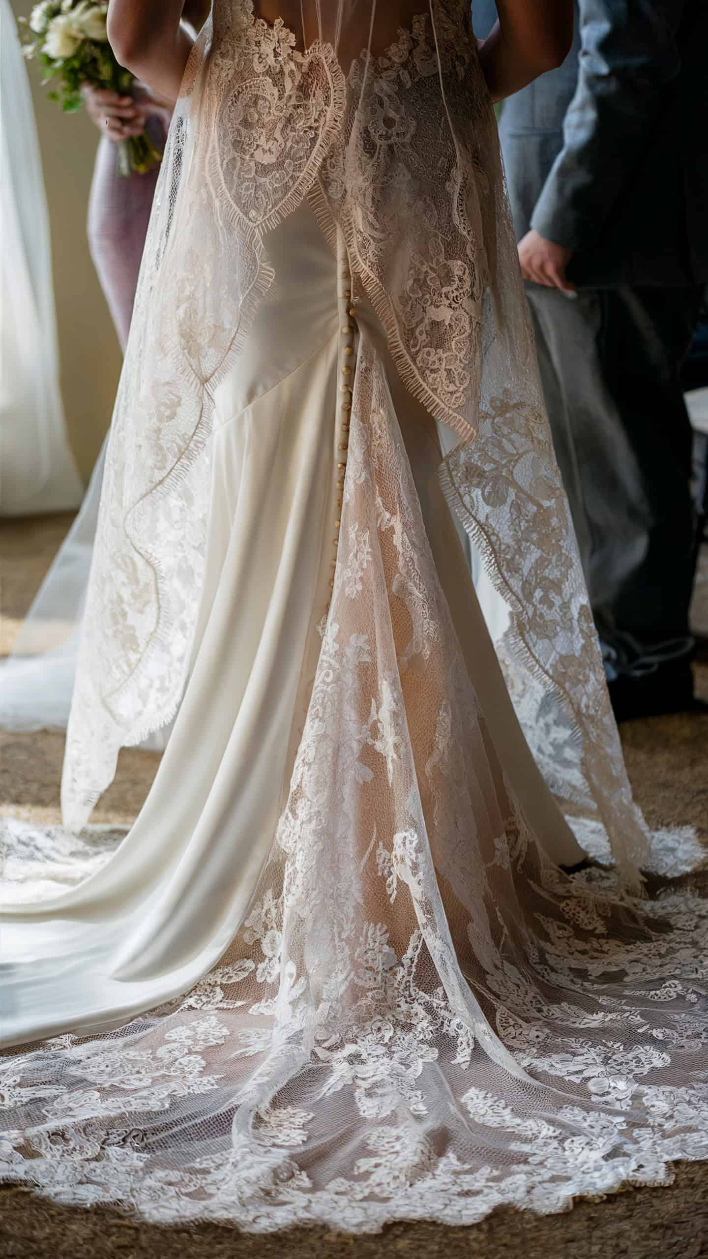 Removable Lace Overlay Dress