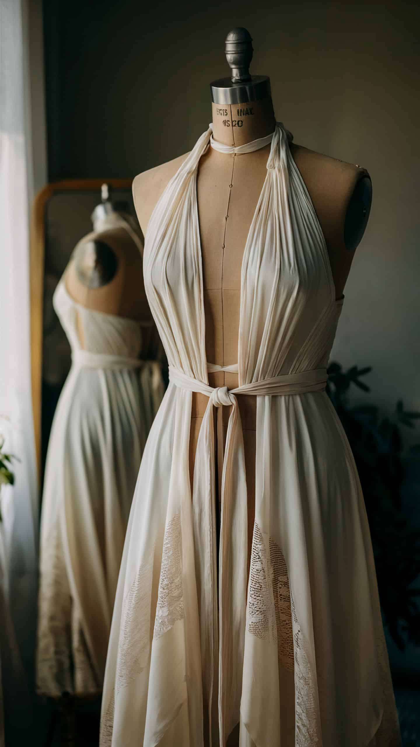 Retro Halter Neck Dress