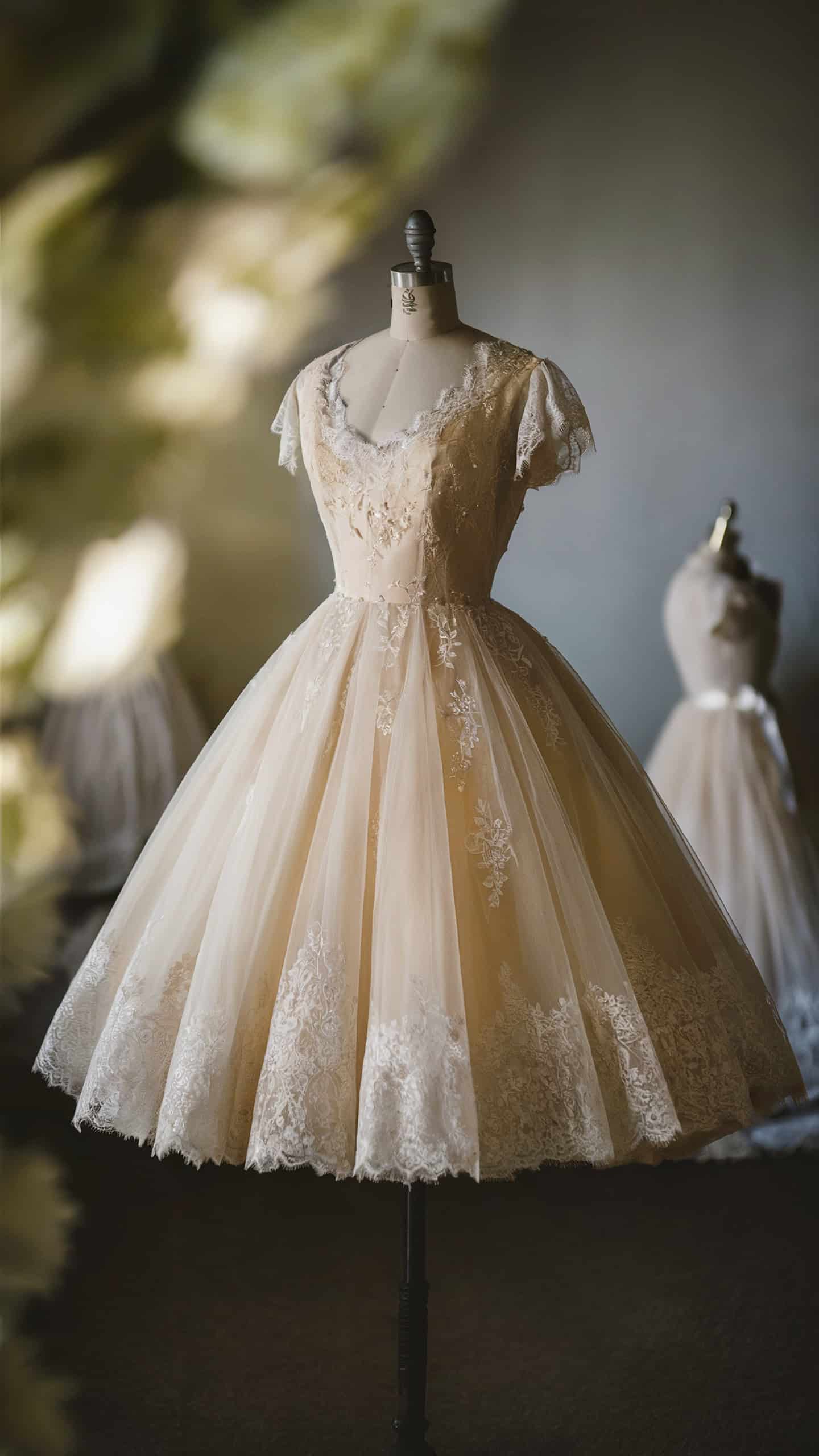 Retro Tea-Length Dresses