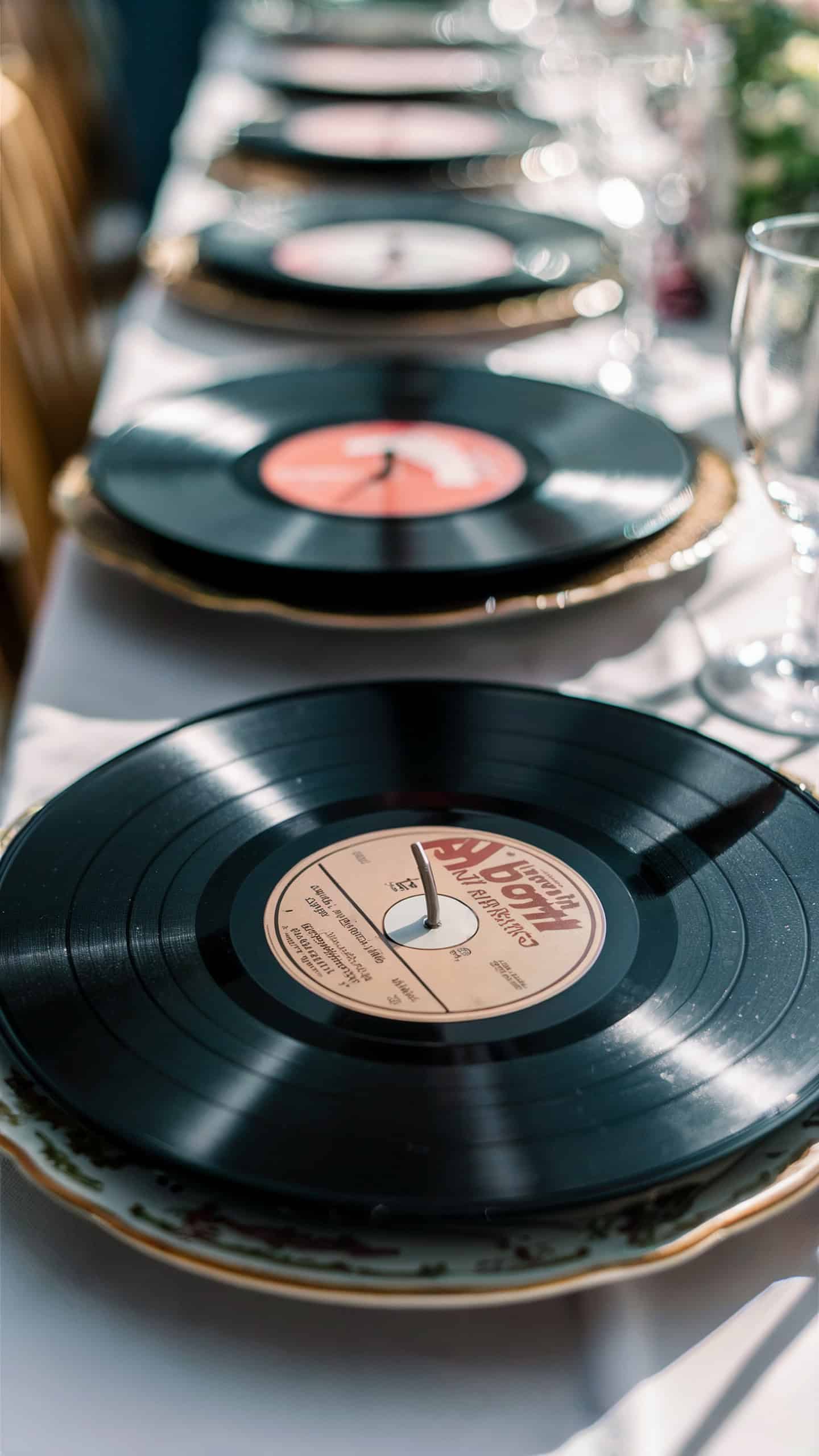 Retro Vinyl Record Chargers