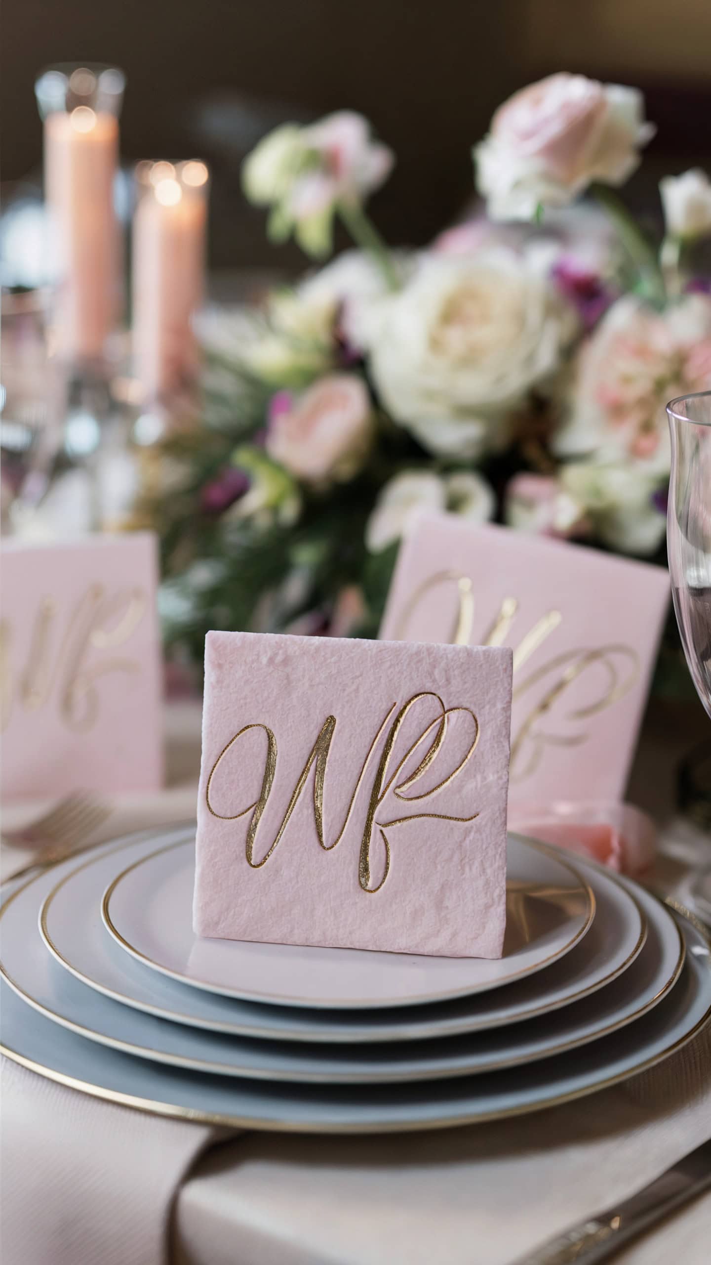 Rose Quartz Name Cards